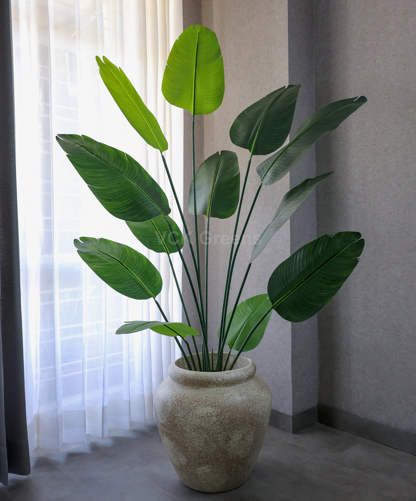 Artificial Travellers Banana Leaf Plant 6ft With Pot