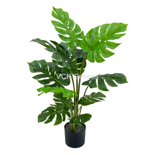 Artificial Monstera Plant 3.5ft With Pot