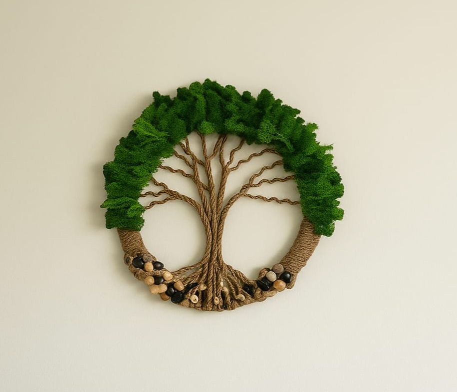 Preserved Moss Wall Artistic Wall Art 12inch X 12inch