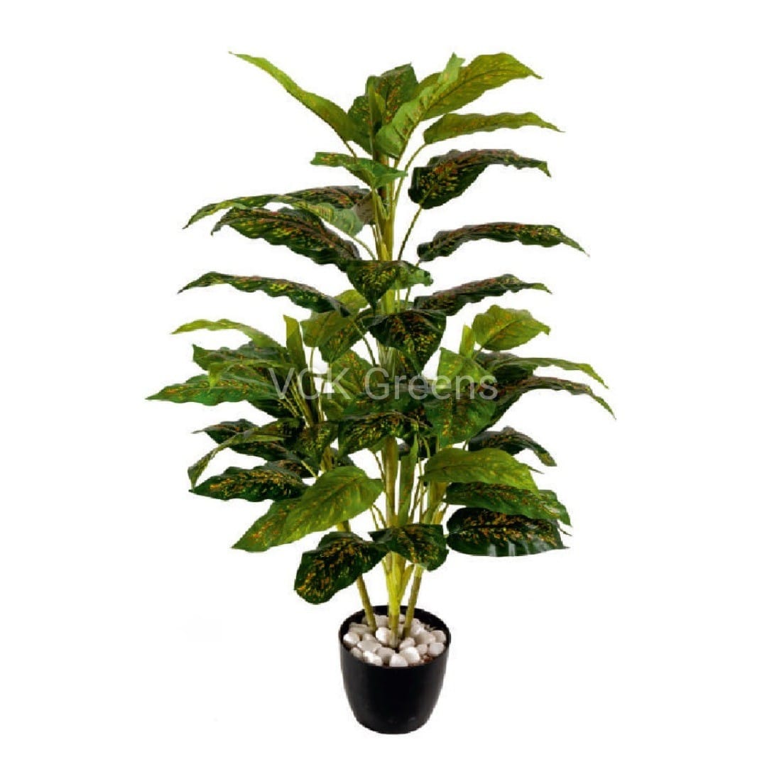Artificial Leafy Plants With Pot 4.3ft
