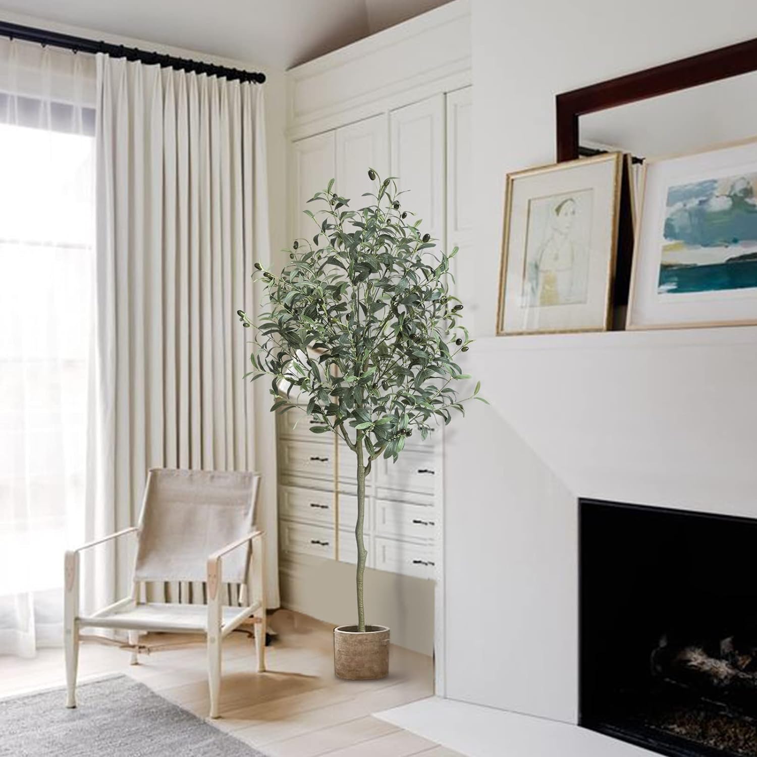 Artificial Olive Tree 6ft With Pot