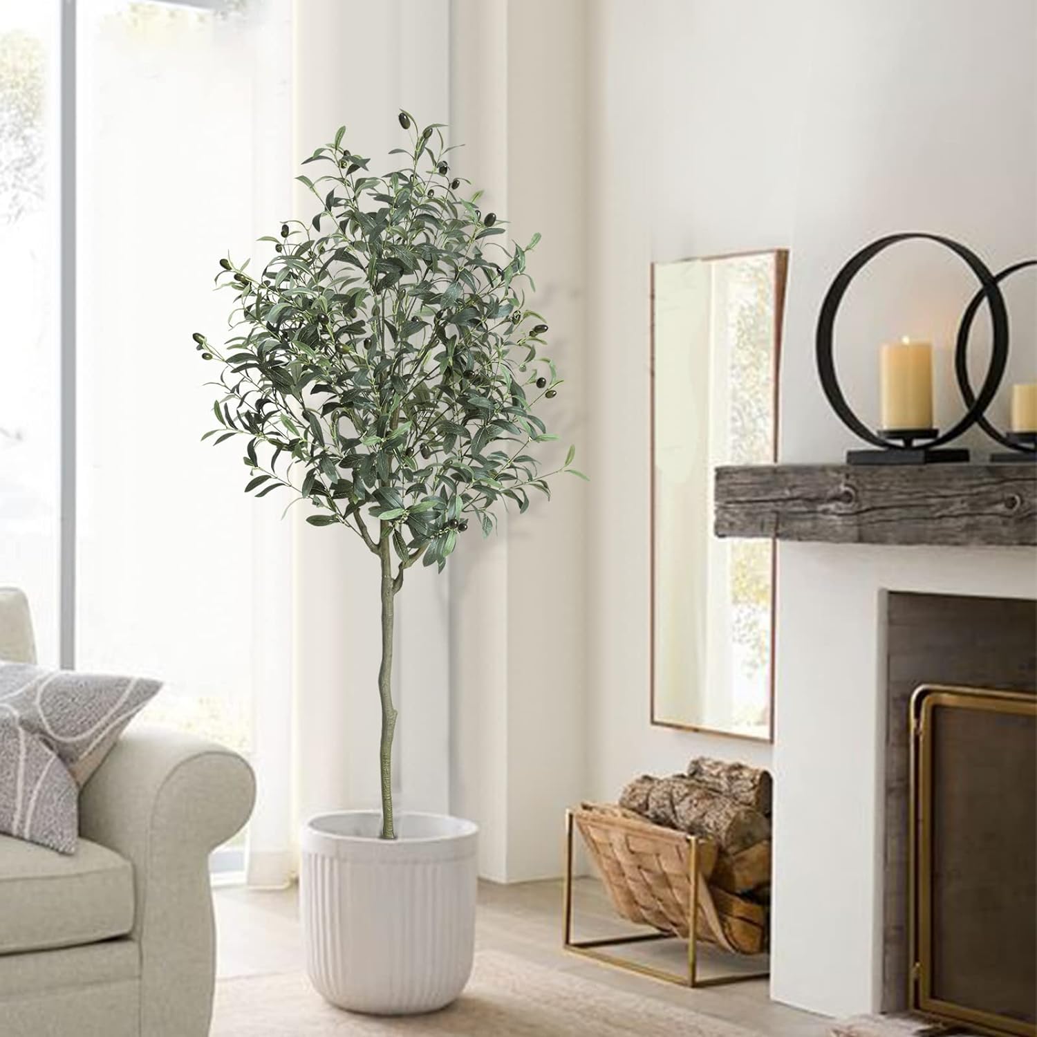 Artificial Olive Tree 6ft With Pot