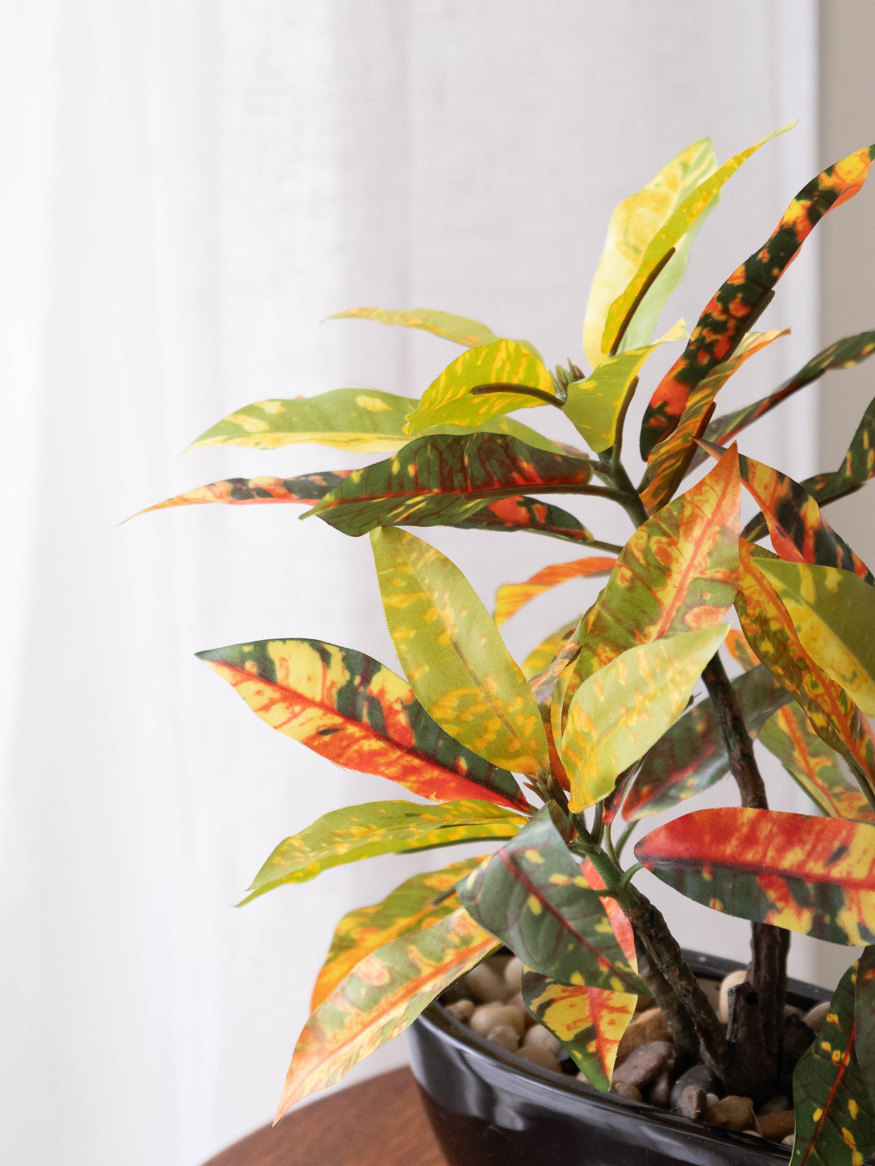 Artificial Croton Bonsai 1ft