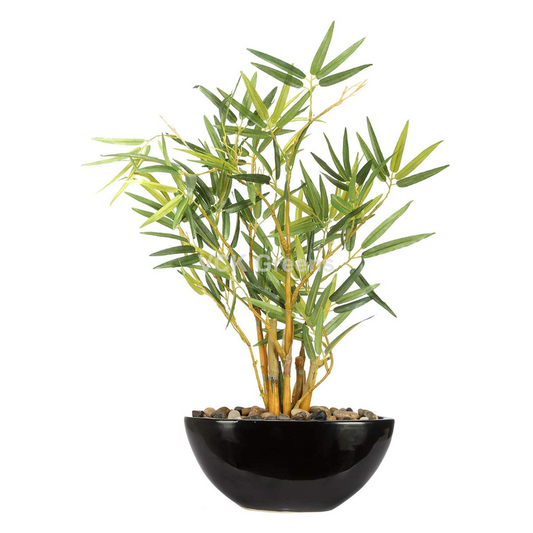 Artificial Bamboo Leaves Bonsai 1.3ft