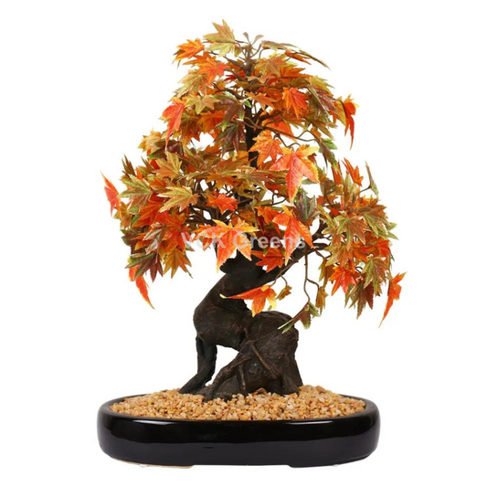 Artificial Japanese Maple Bonsai Plant 1.4ft