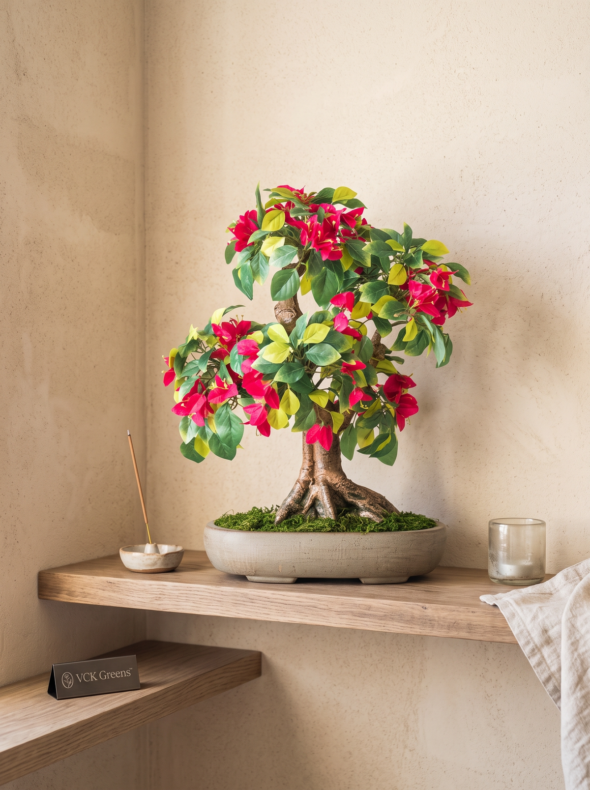 Artificial Bougainvillea Bonsai 1.6ft