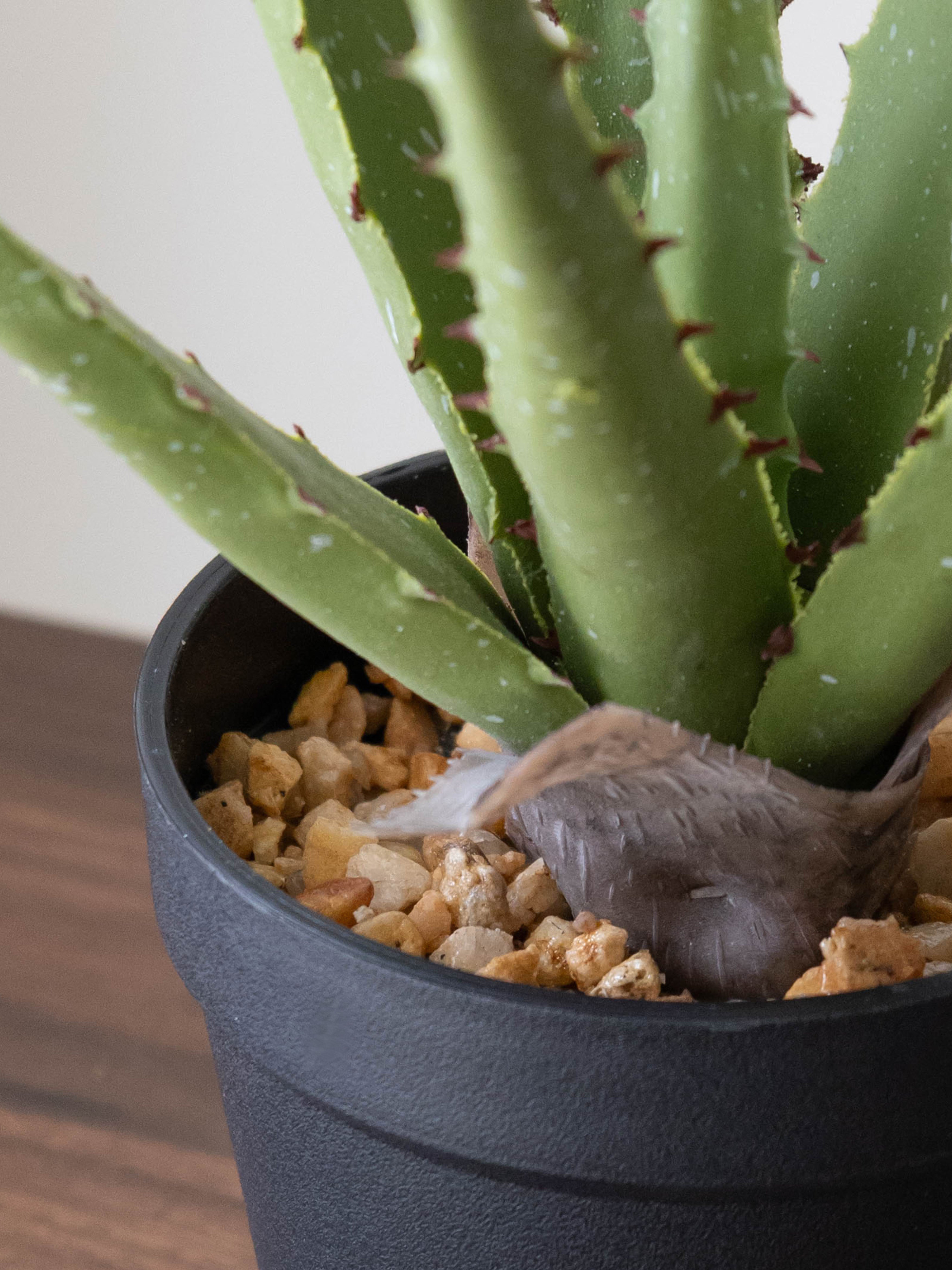 Artificial Aloe Vera Tabletop Planter