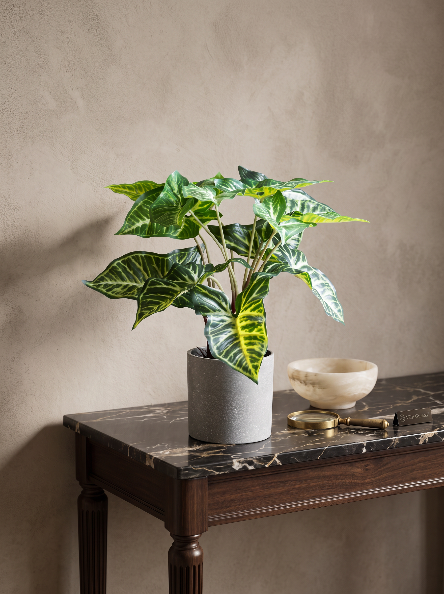 Artificial Syngonium Plant in Pot
