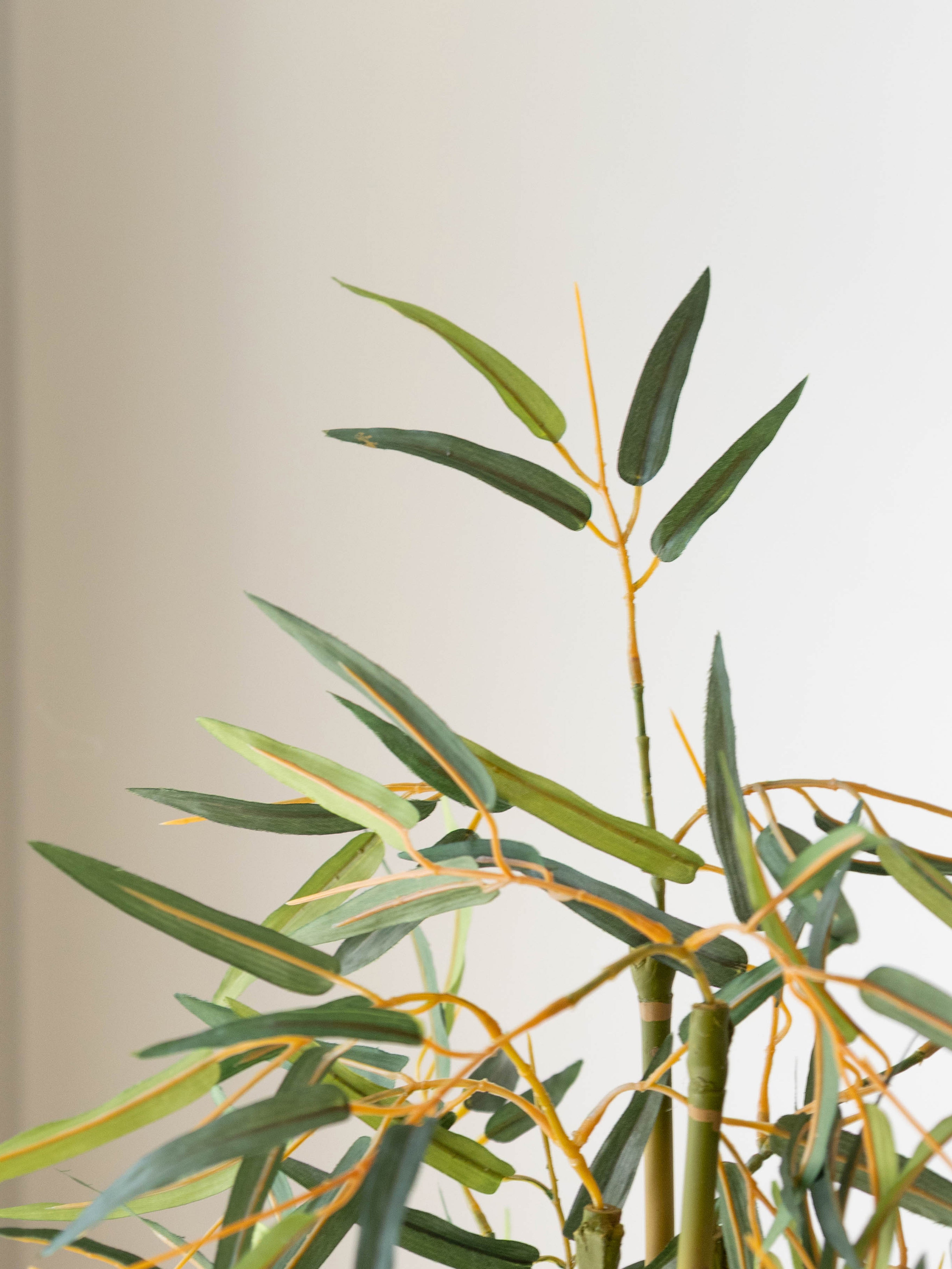 Artificial Bamboo Bonsai with Rock Planter 2ft