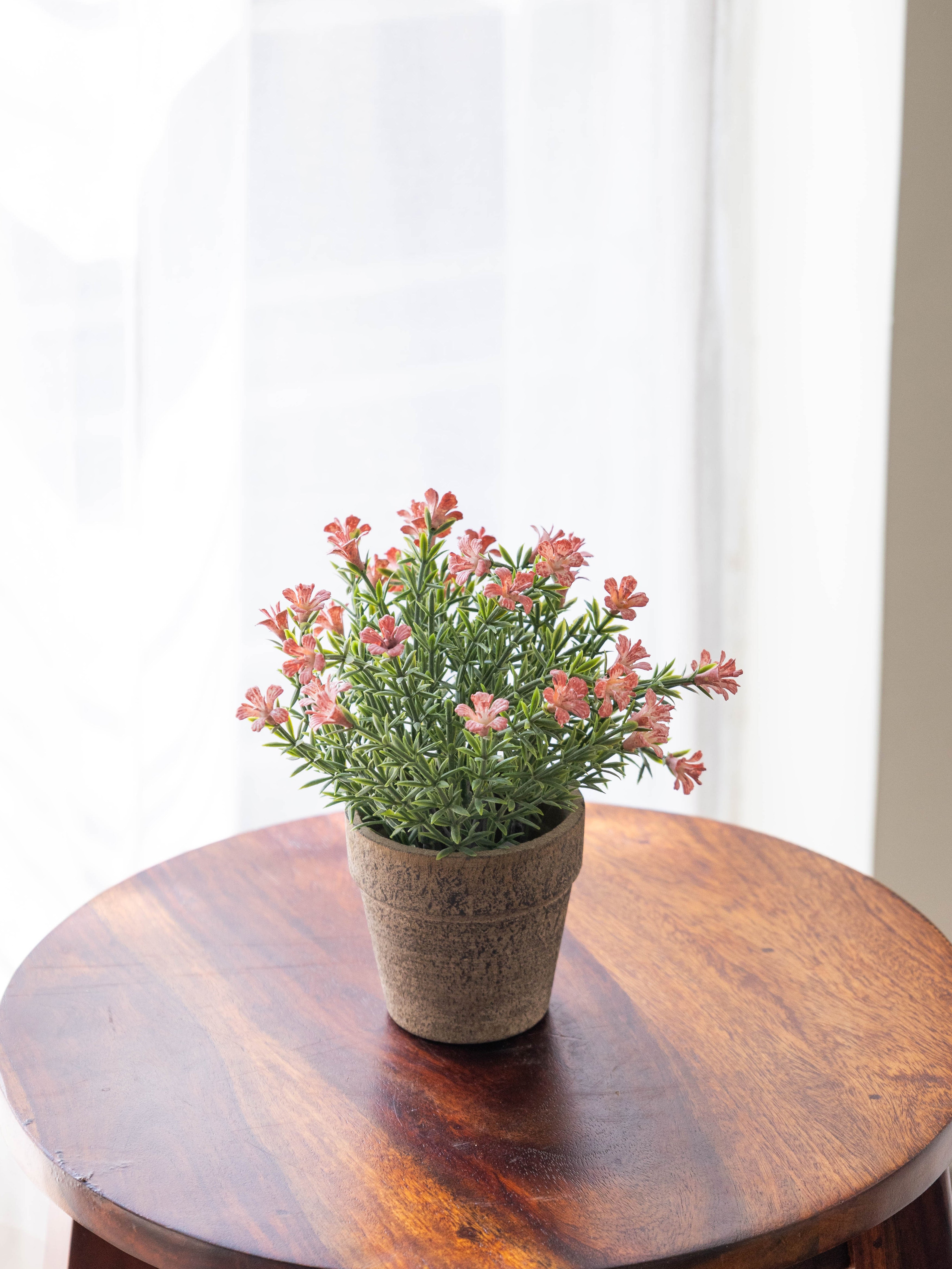 Artificial Floral Shrub Tabletop 18cm