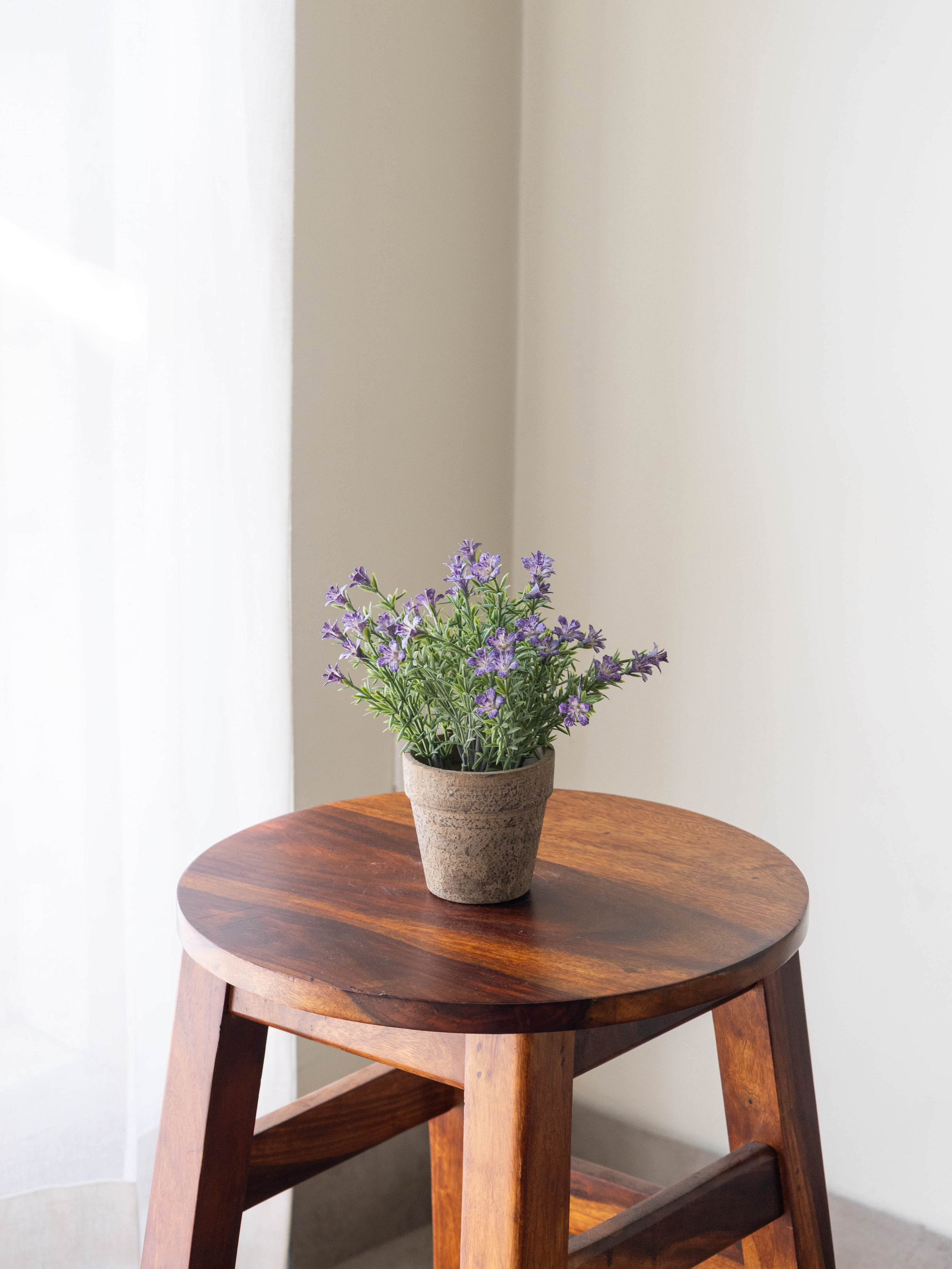 Artificial Floral Shrub Tabletop 18cm