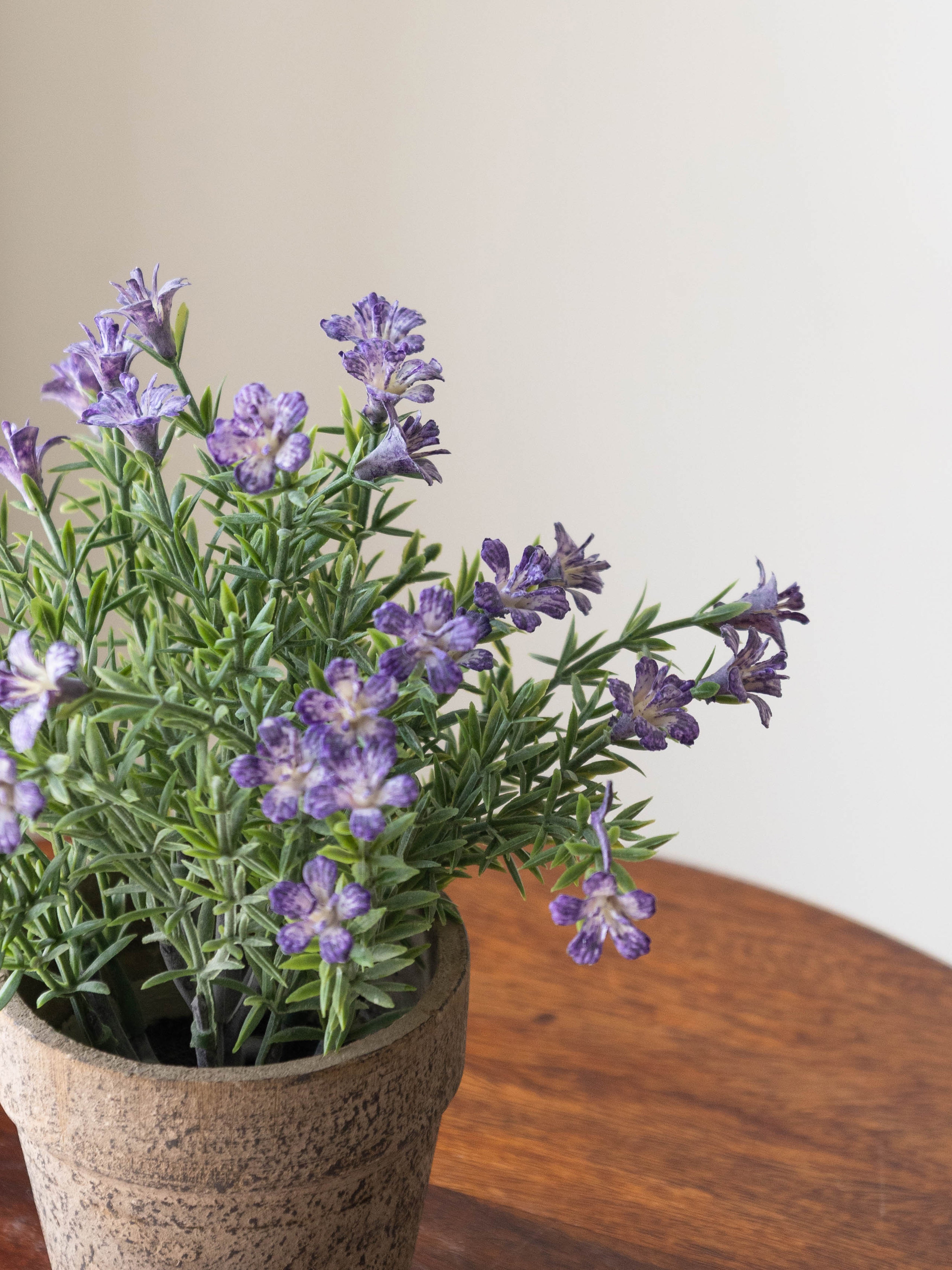 Artificial Floral Shrub Tabletop 18cm
