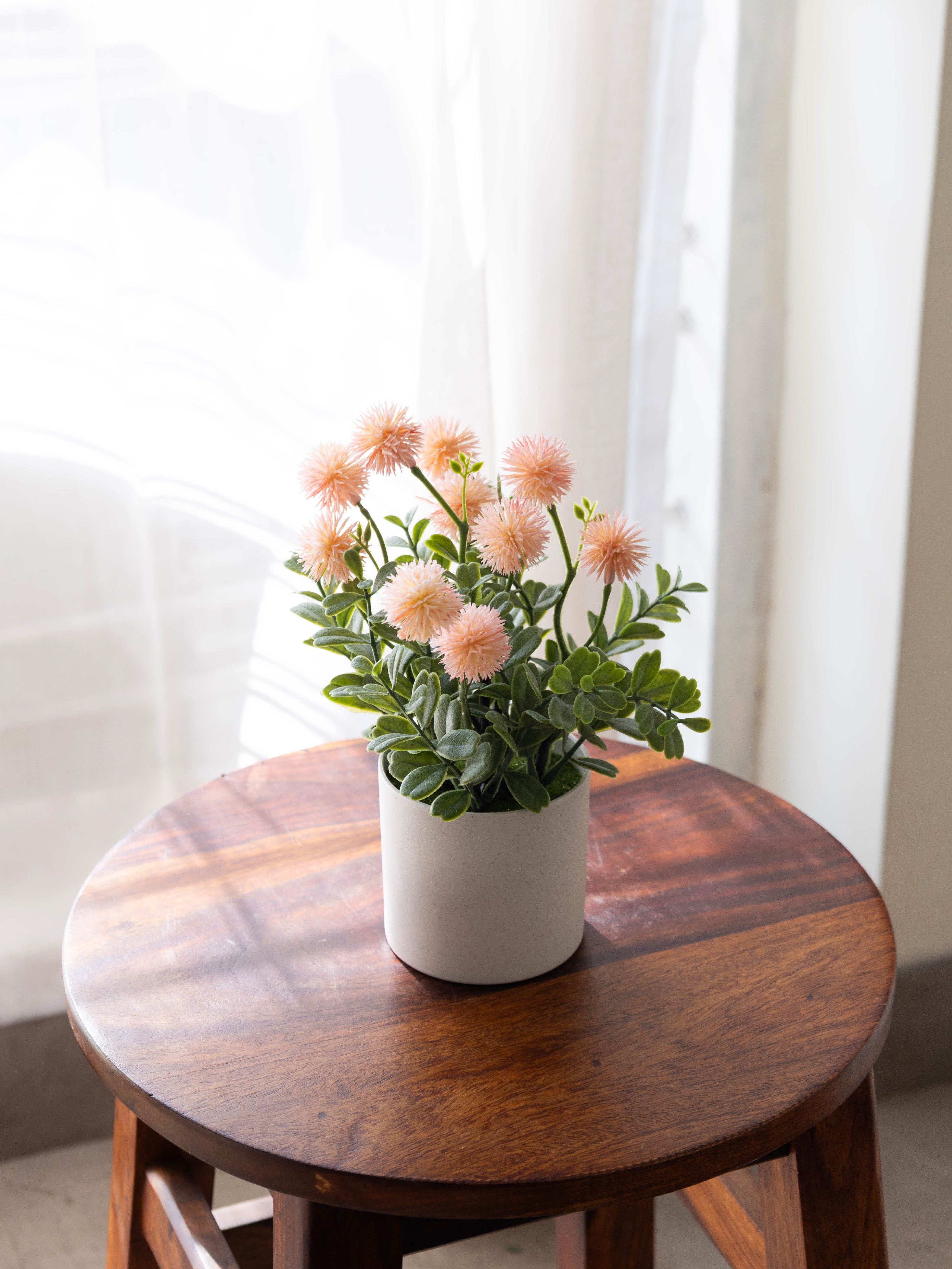Artificial Aster Bloom Tabletop 20cm