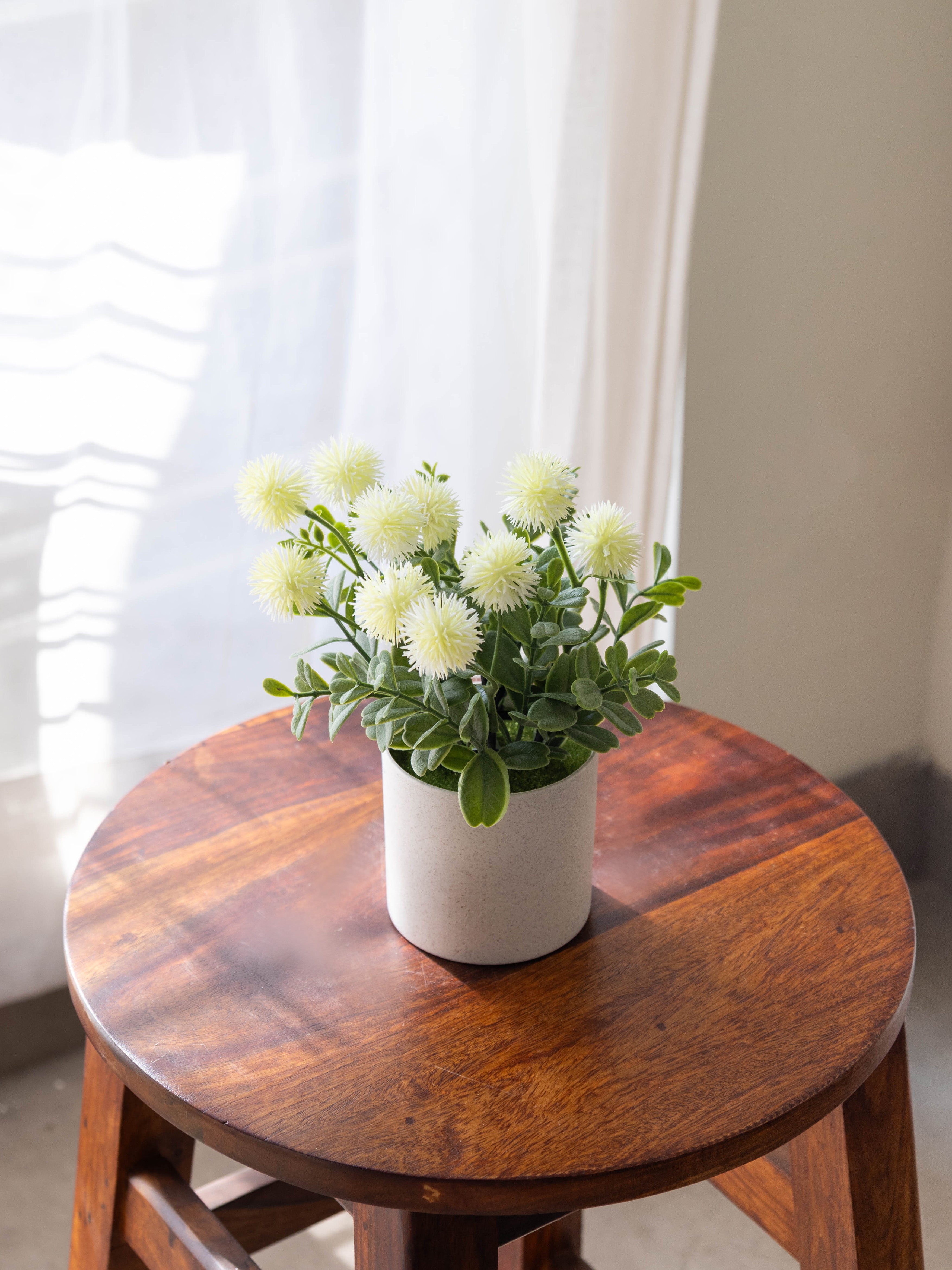 Artificial Aster Bloom Tabletop 20cm