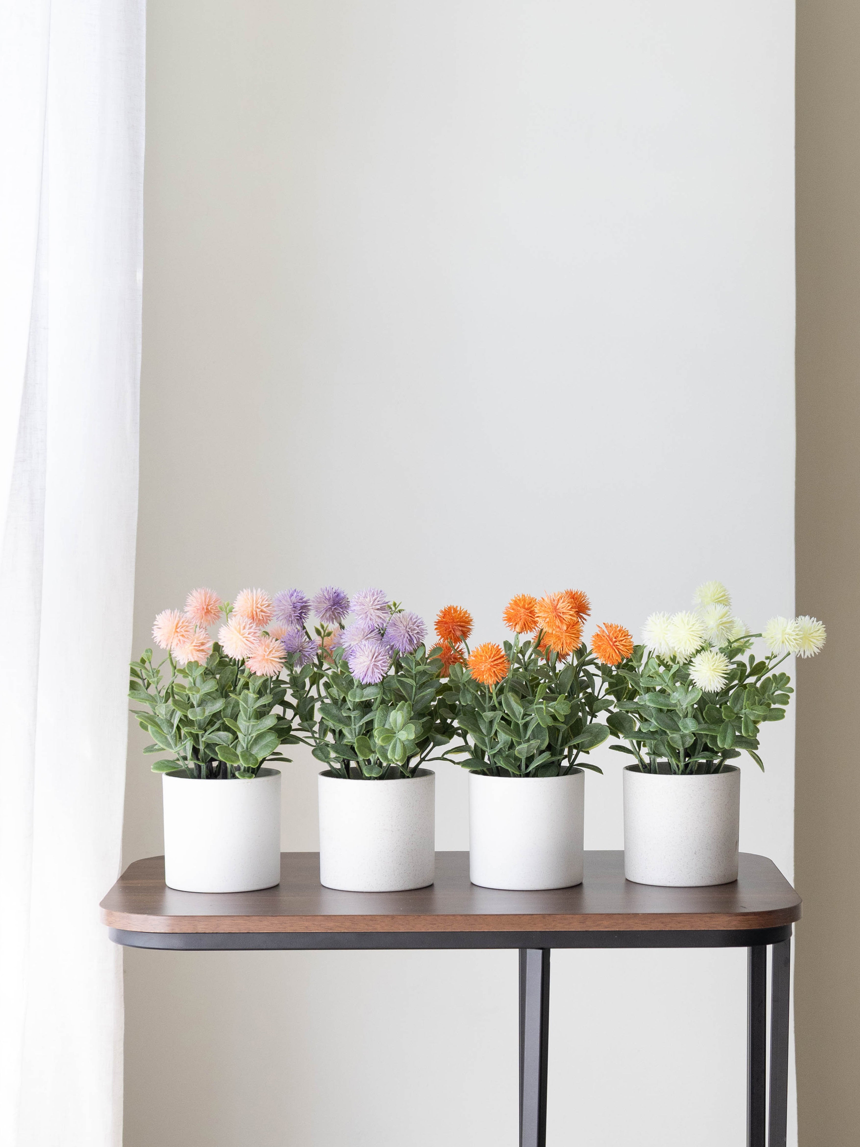 Artificial Aster Bloom Tabletop 20cm