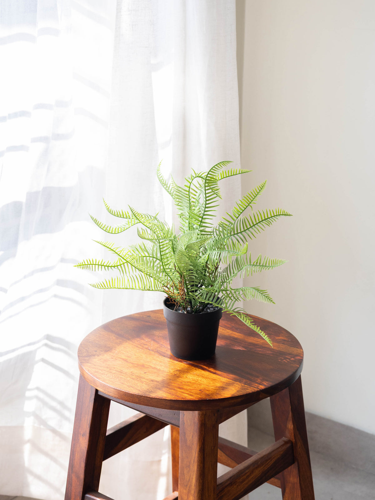 Artificial Fern Verde Tabletop Plant 1ft