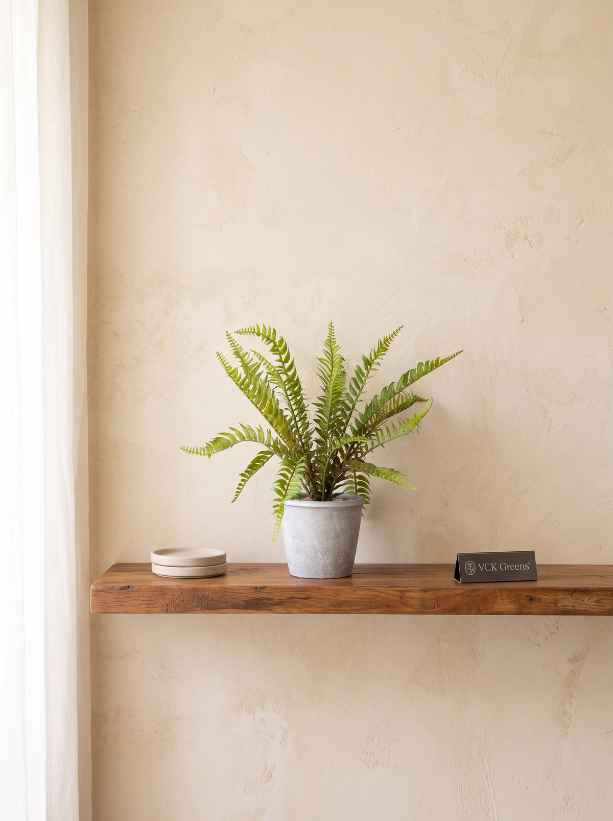 Artificial Meadow Fern Tabletop 36cm