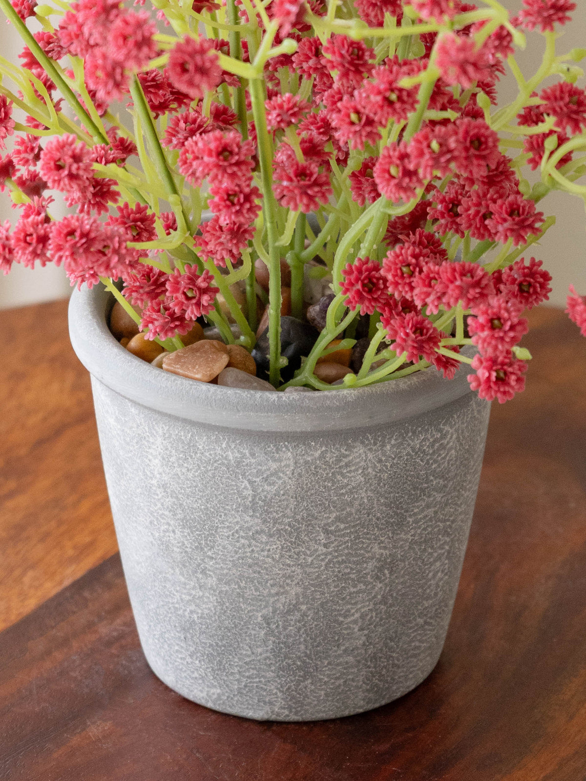 Artificial Red Baby’s Breath Tabletop