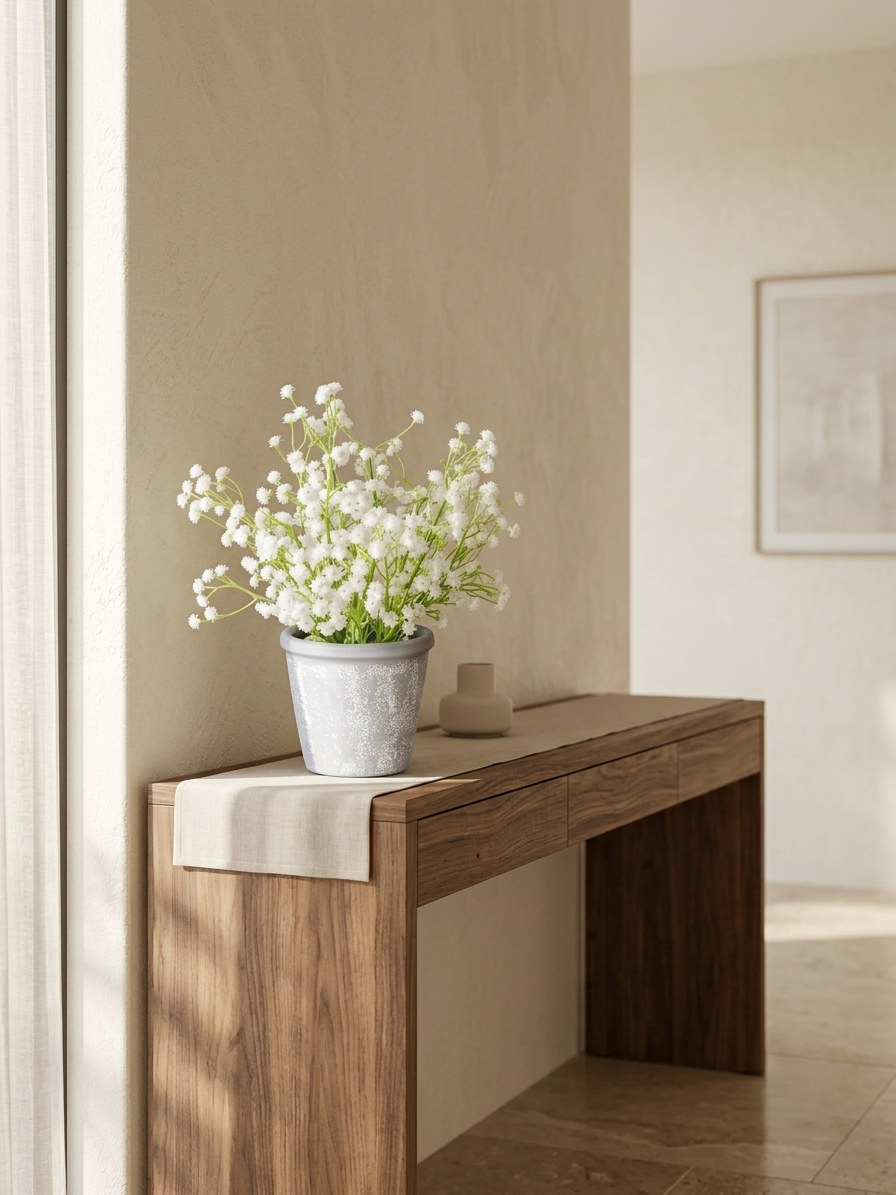 Artificial White Baby’s Breath Tabletop