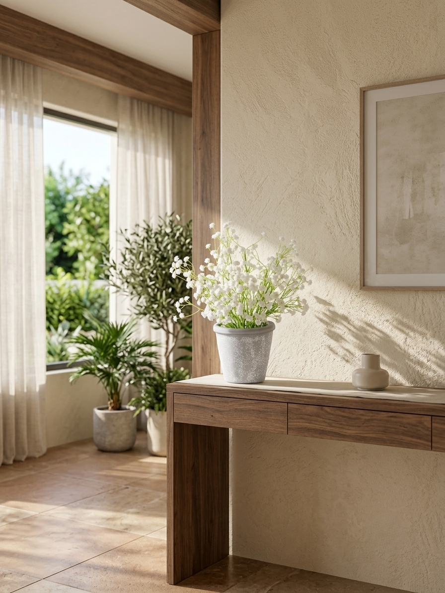 Artificial White Baby’s Breath Tabletop