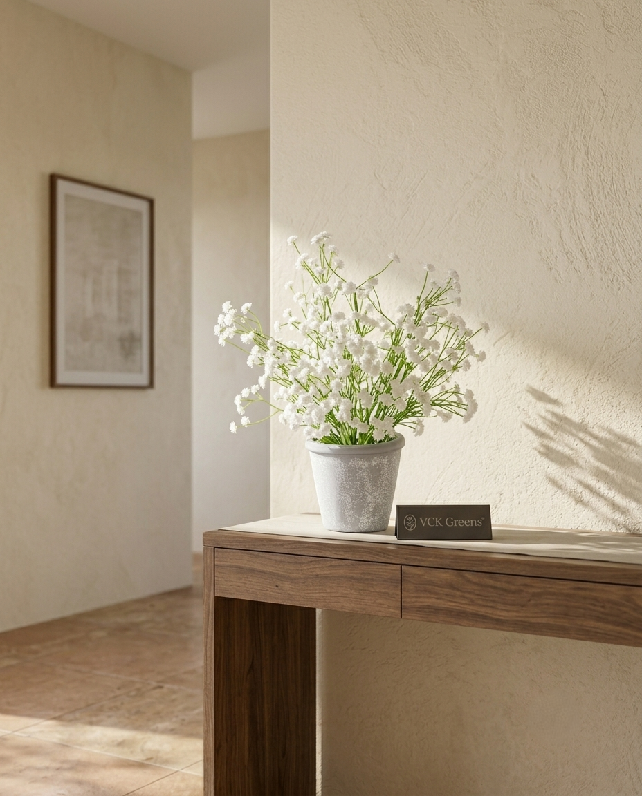 Artificial White Baby’s Breath Tabletop