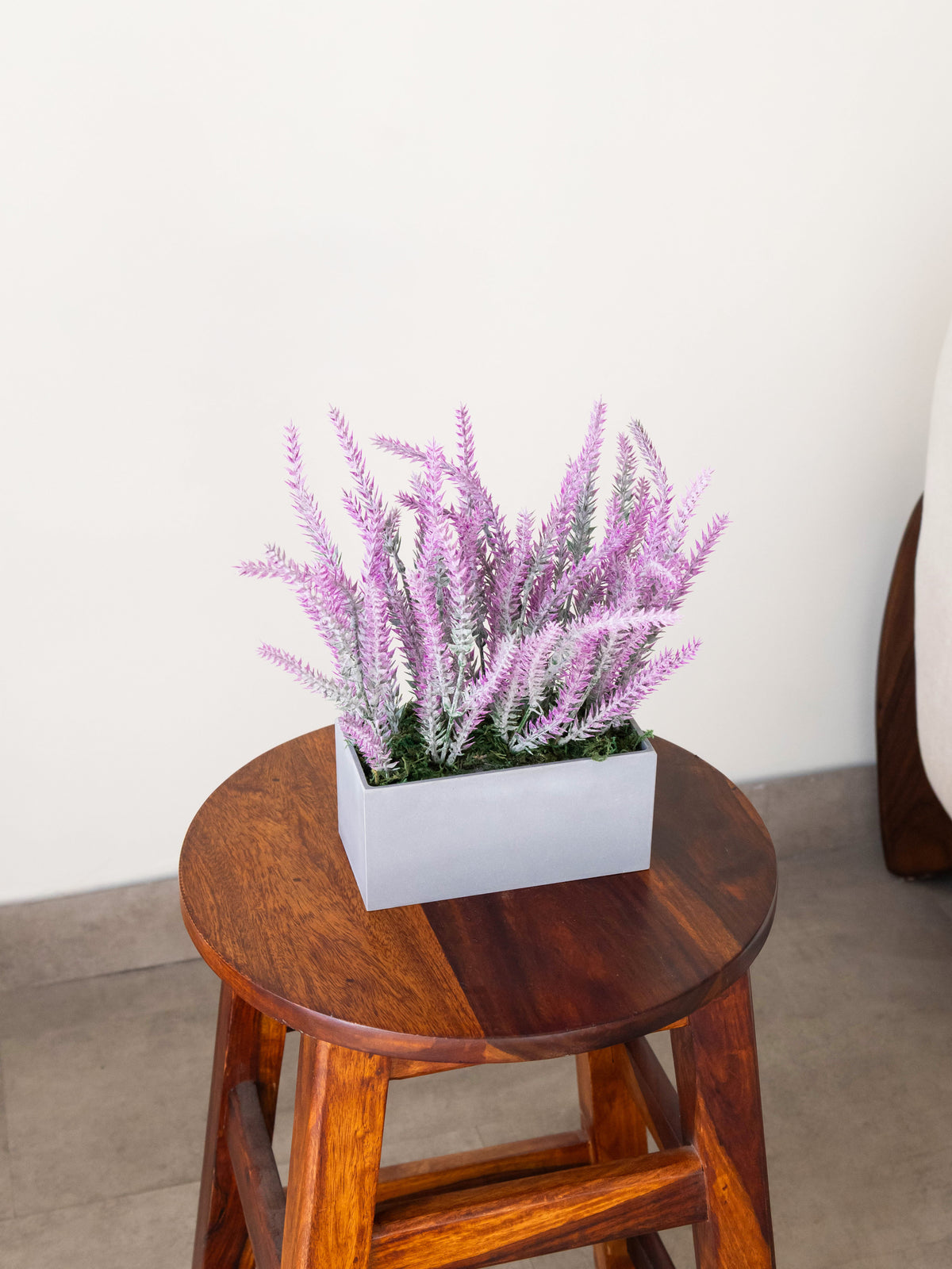 Artificial Lavender Spike Tabletop 25cm
