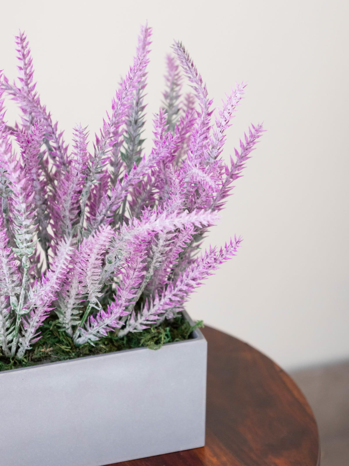 Artificial Lavender Spike Tabletop 25cm