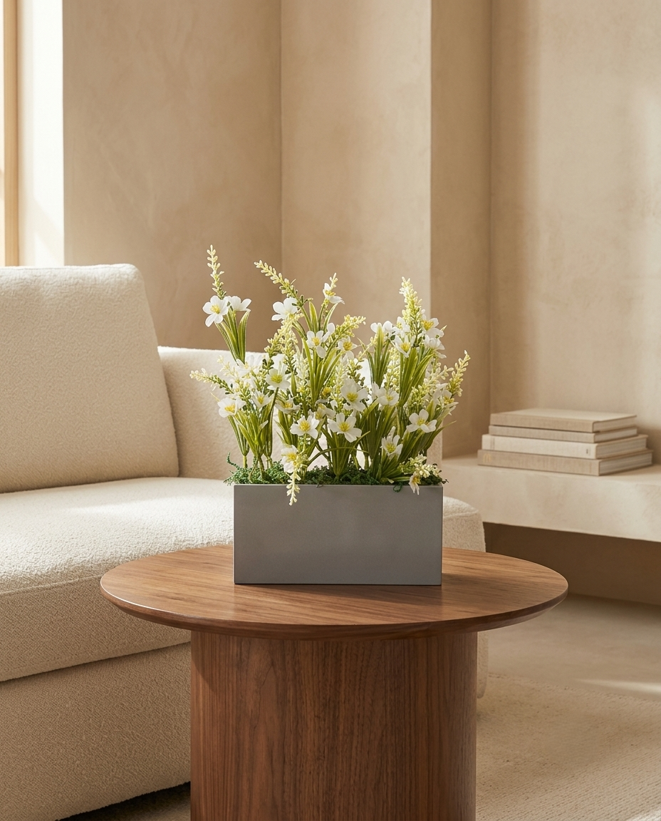 Artificial Meadow Bloom Table Top