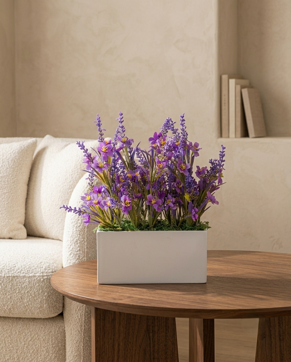 Artificial Meadow Bloom Table Top