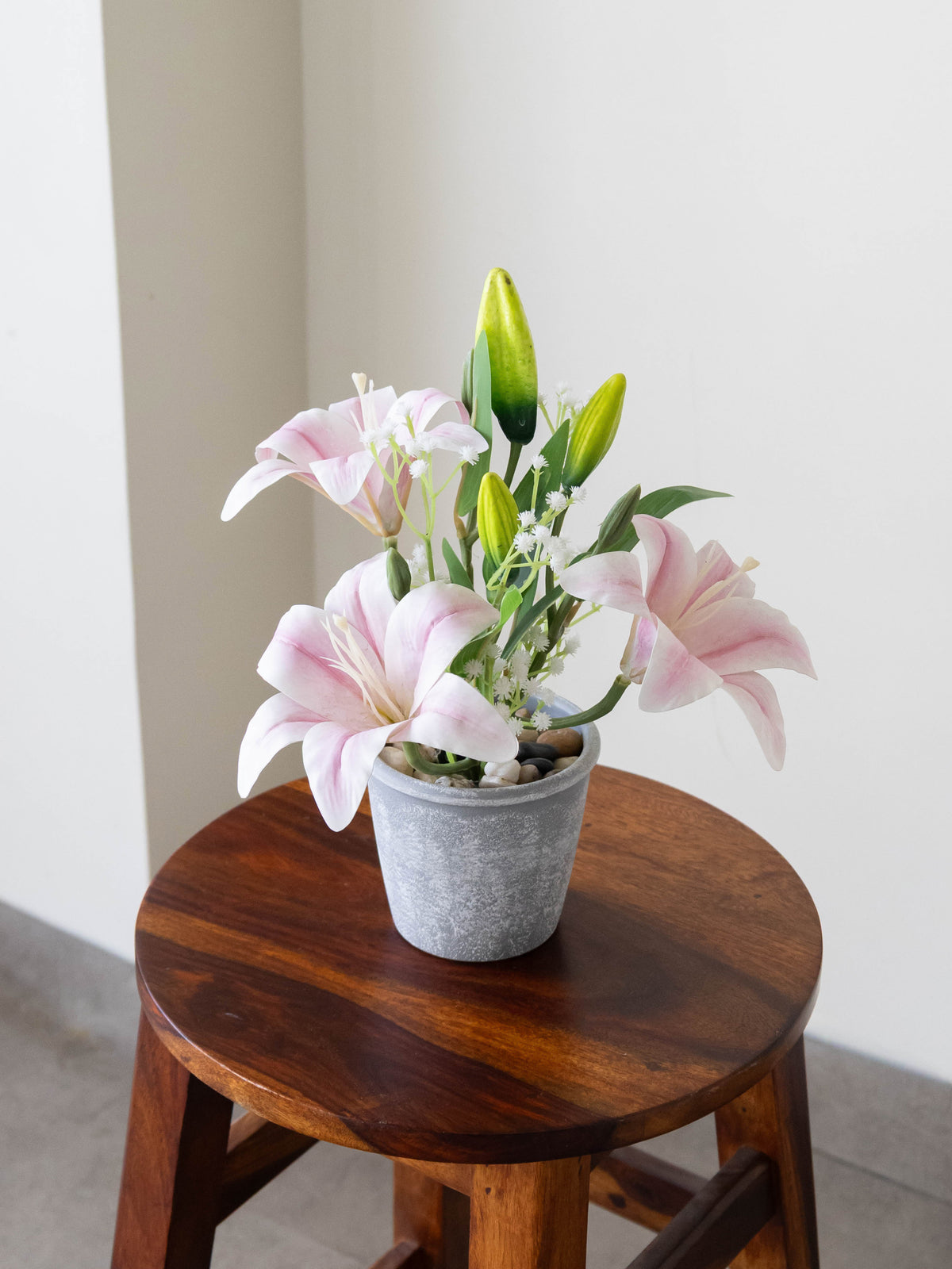 Artificial Lily Bloom Tabletop