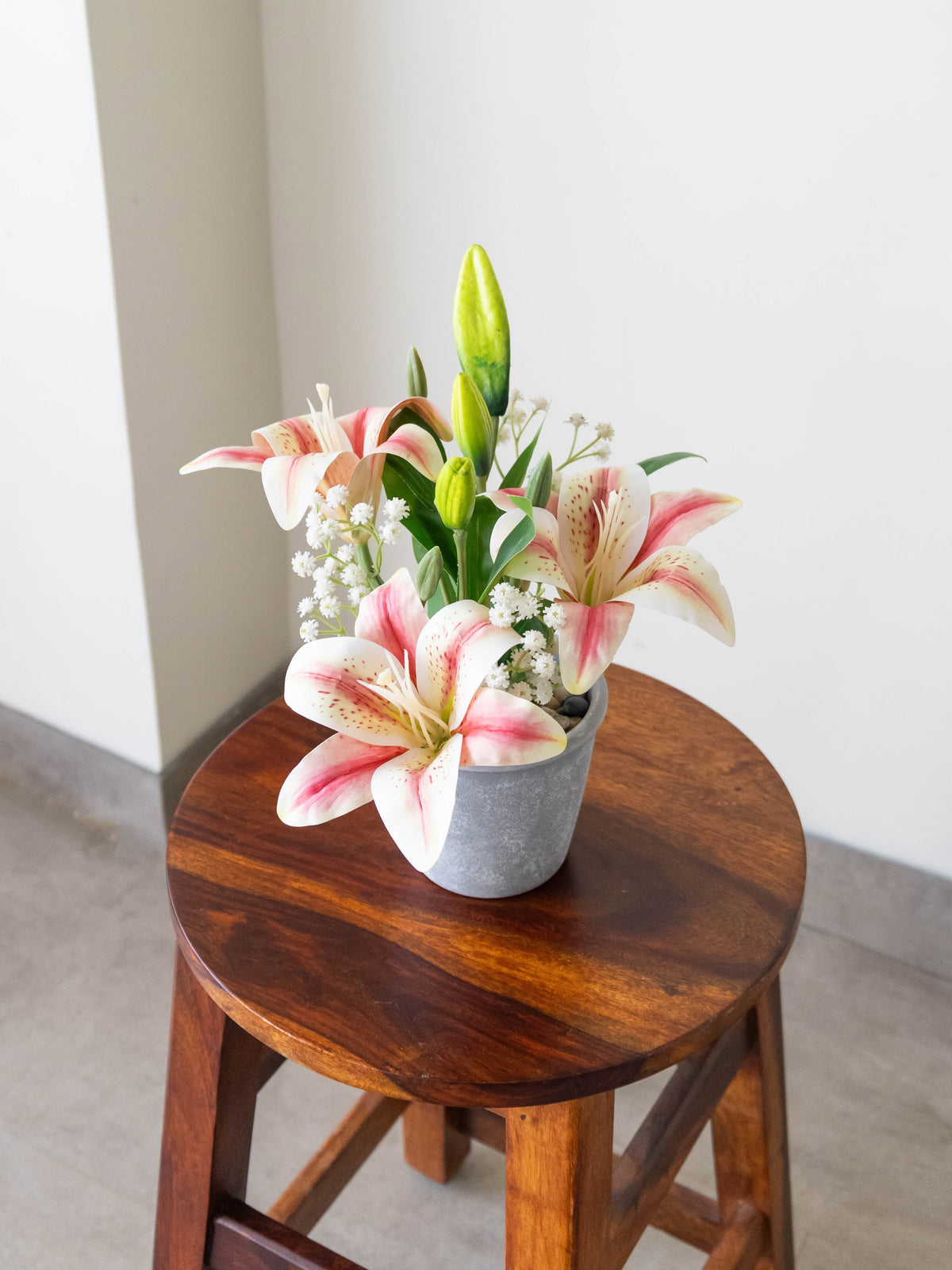 Artificial Lily Bloom Tabletop