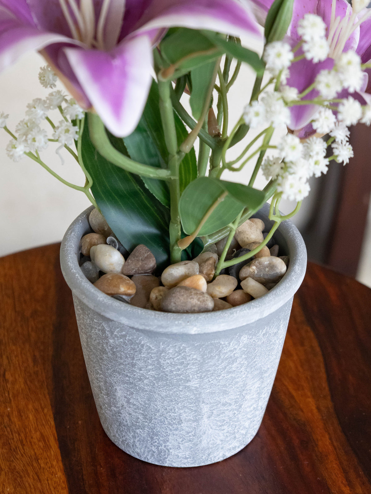 Artificial Lily Bloom Tabletop