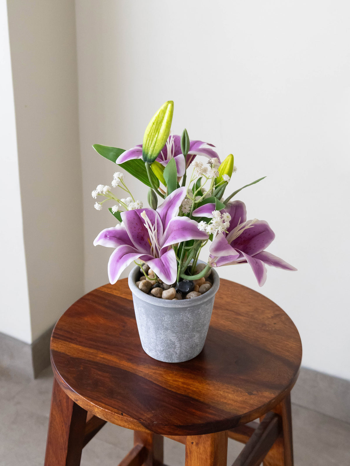 Artificial Lily Bloom Tabletop