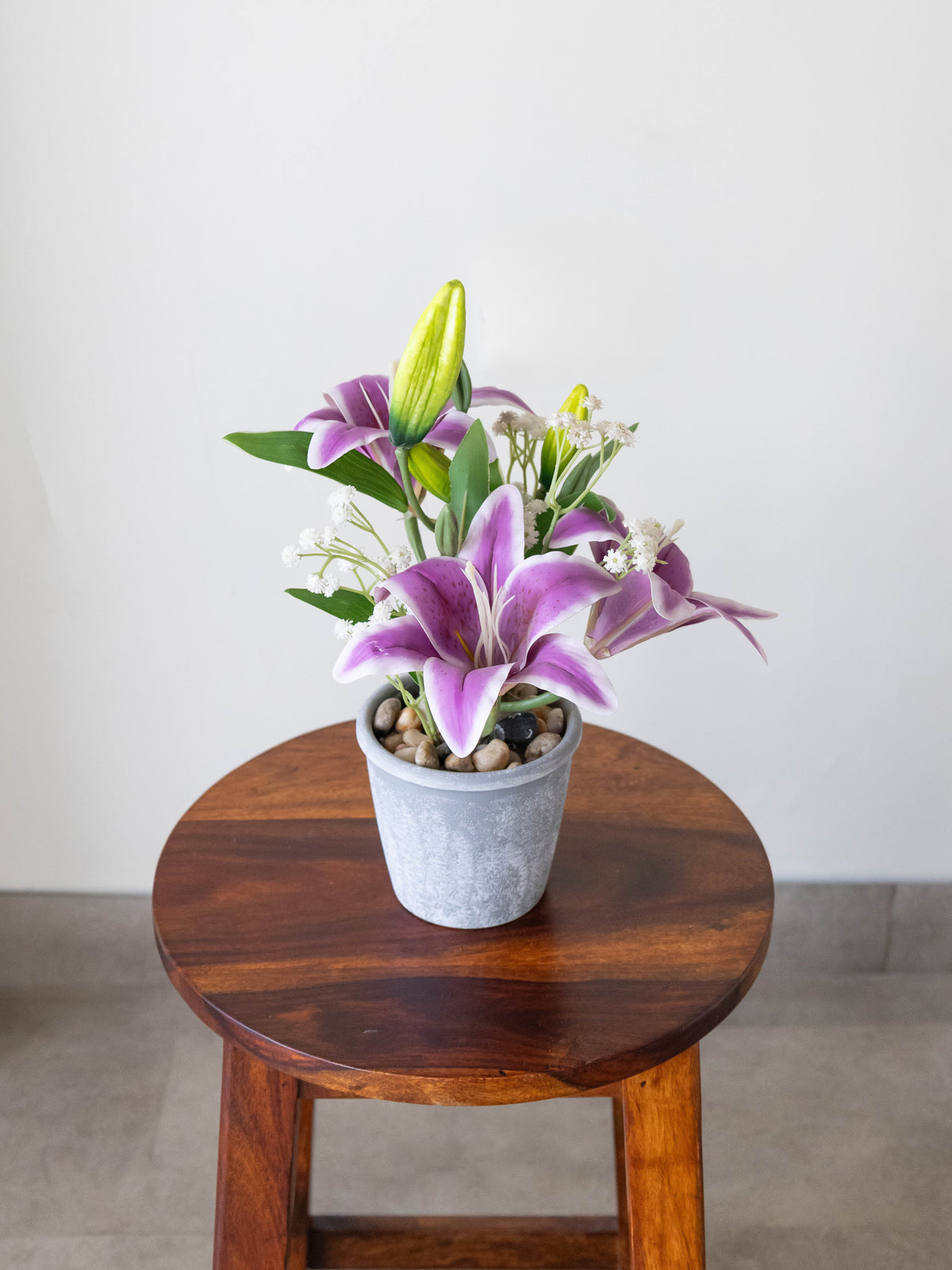 Artificial Lily Bloom Tabletop