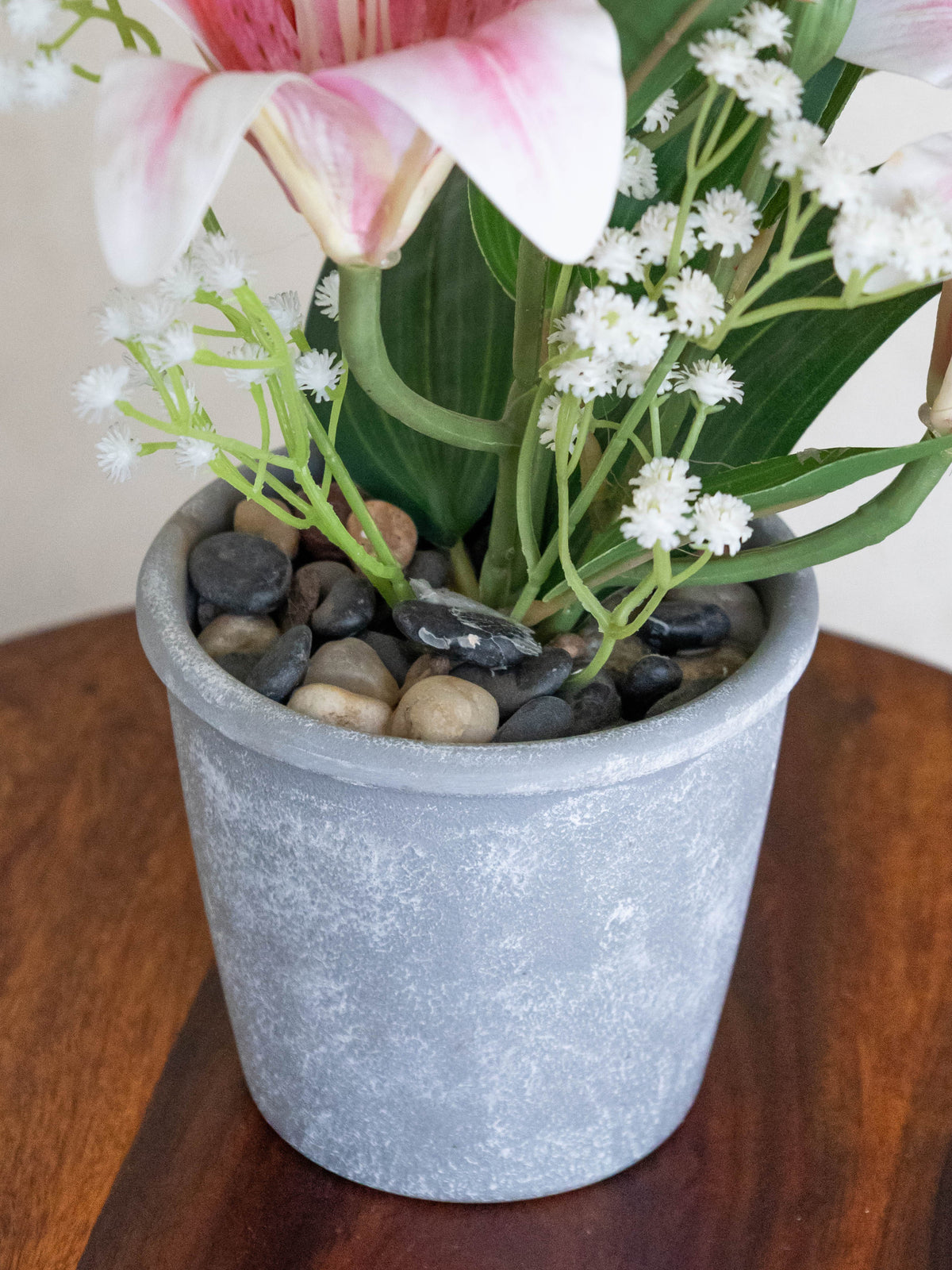 Artificial Lily Bloom Tabletop