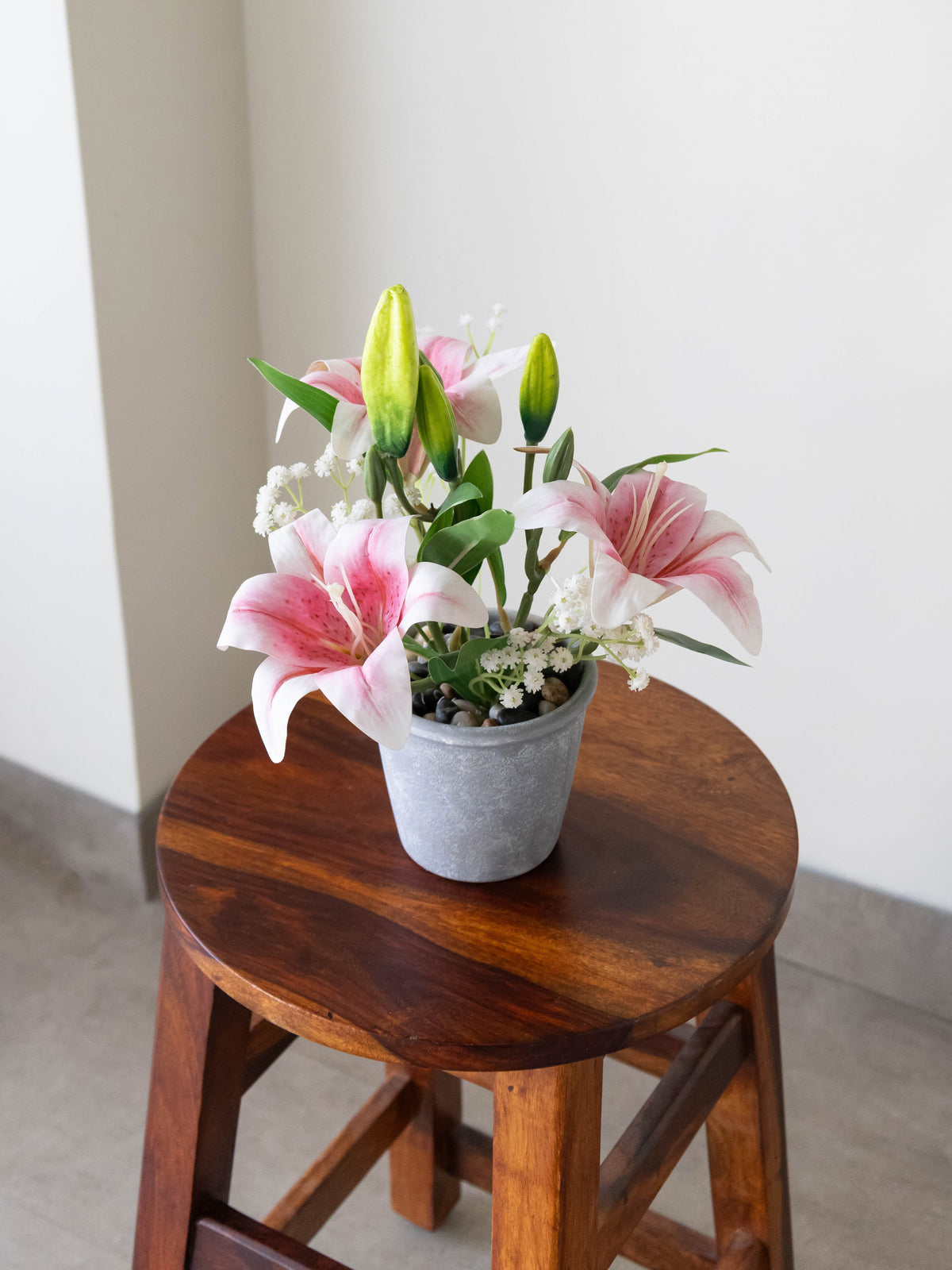 Artificial Lily Bloom Tabletop