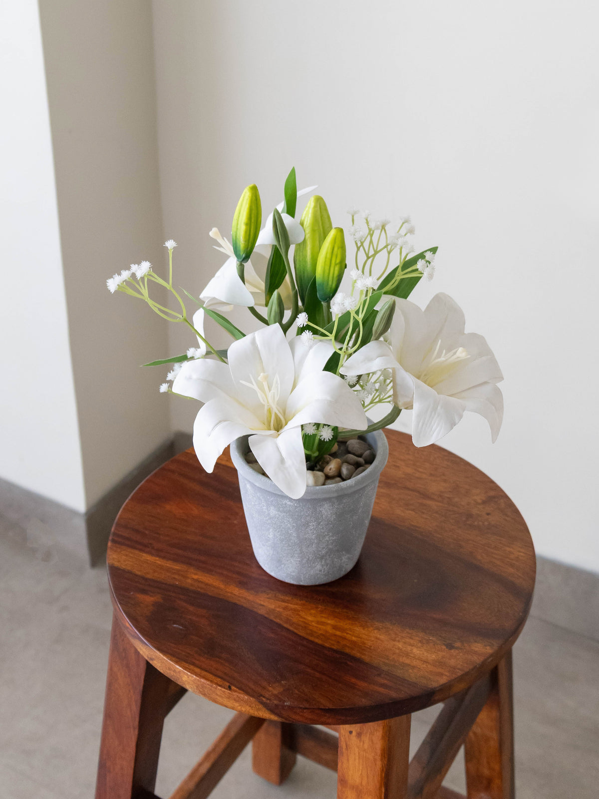 Artificial Lily Bloom Tabletop