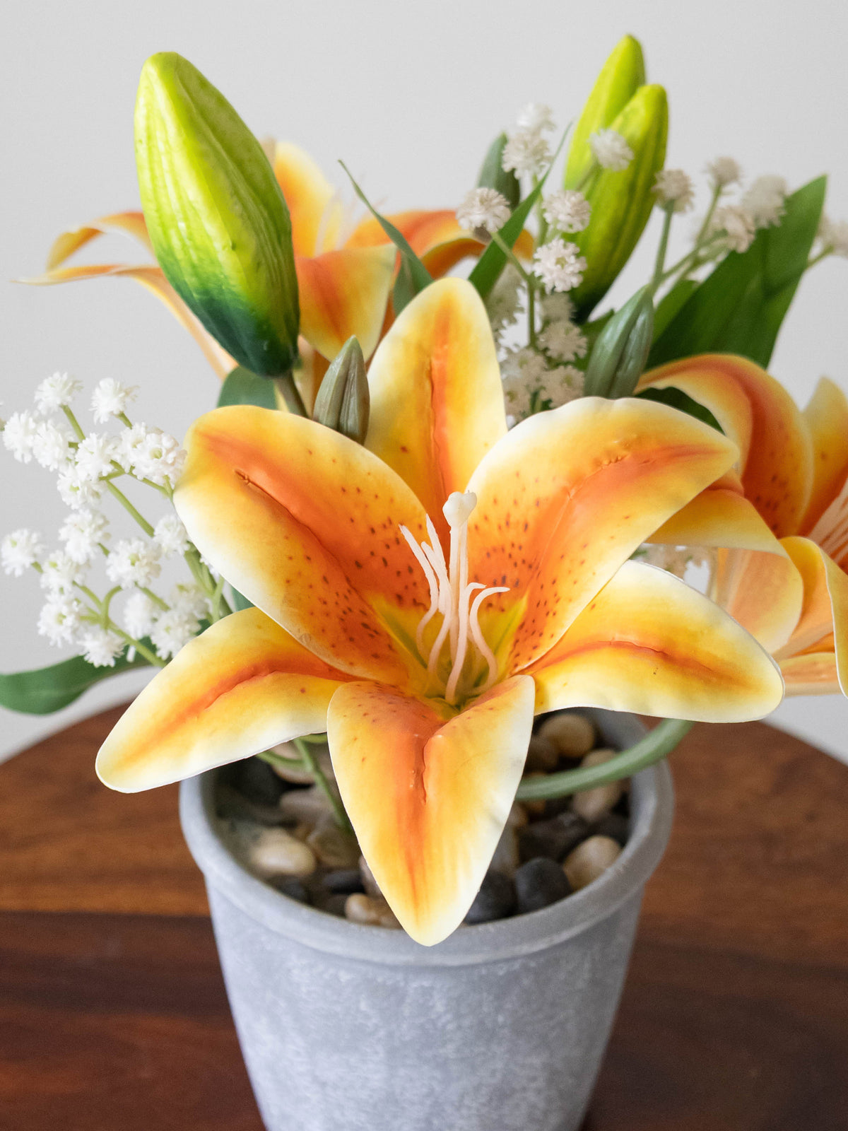 Artificial Lily Bloom Tabletop