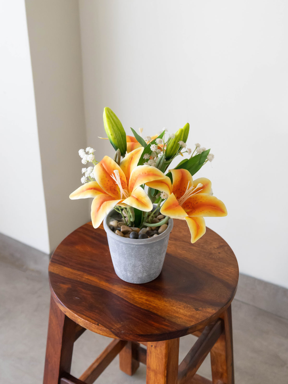 Artificial Lily Bloom Tabletop