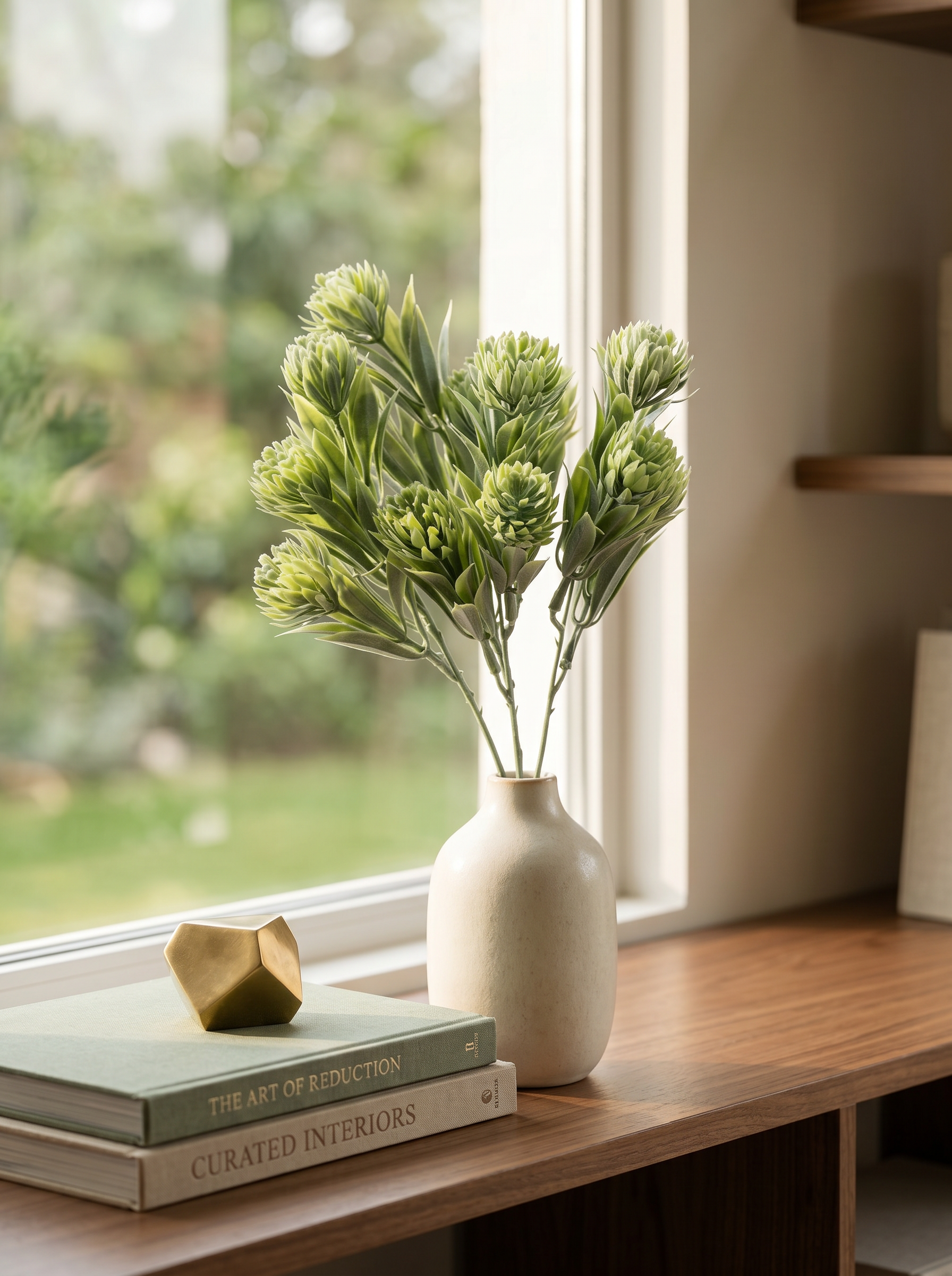 Artificial Pinecone Leaf Bunches (Set of 3)