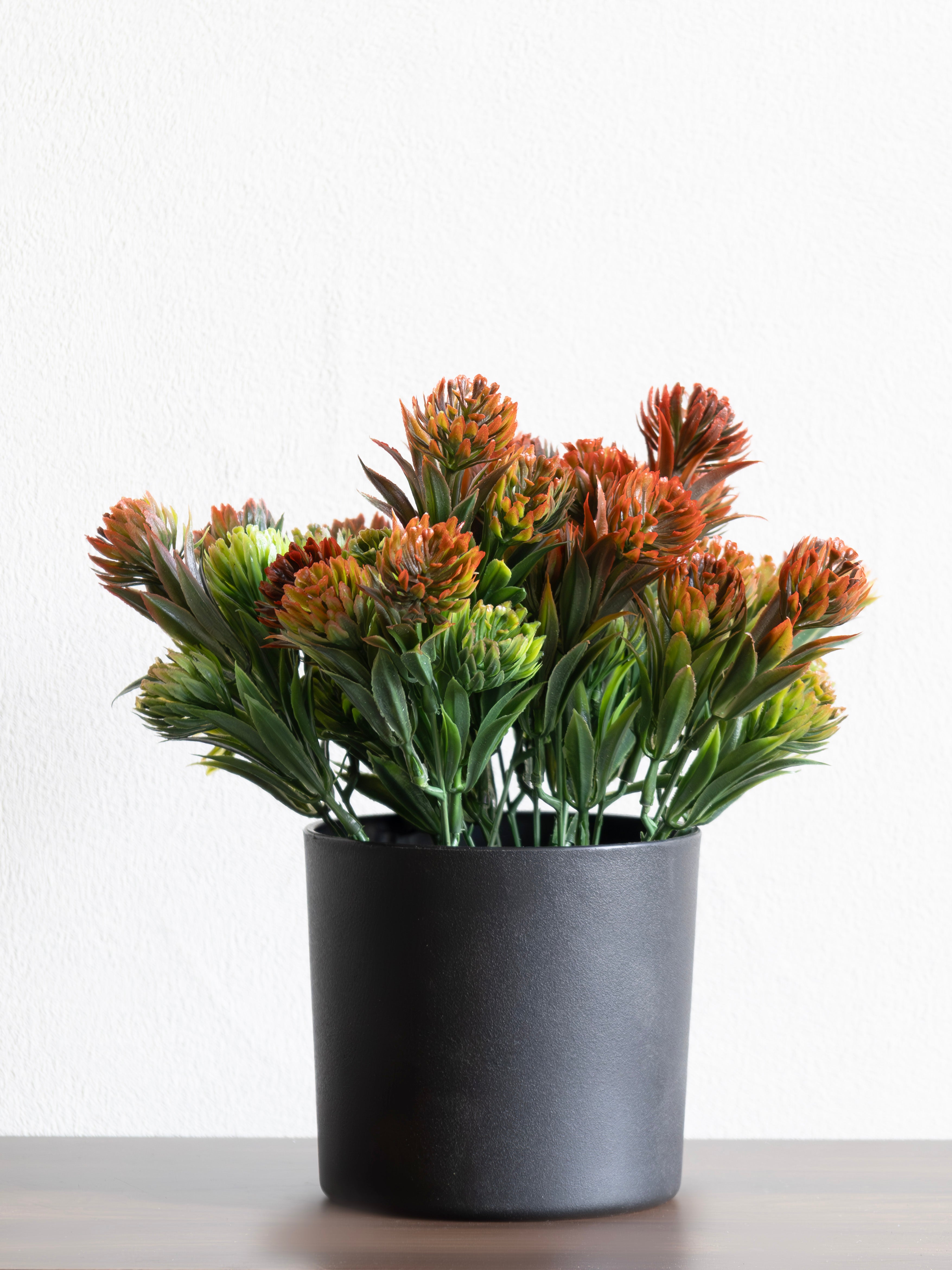 Artificial Pinecone Leaf Bunches (Set of 3)