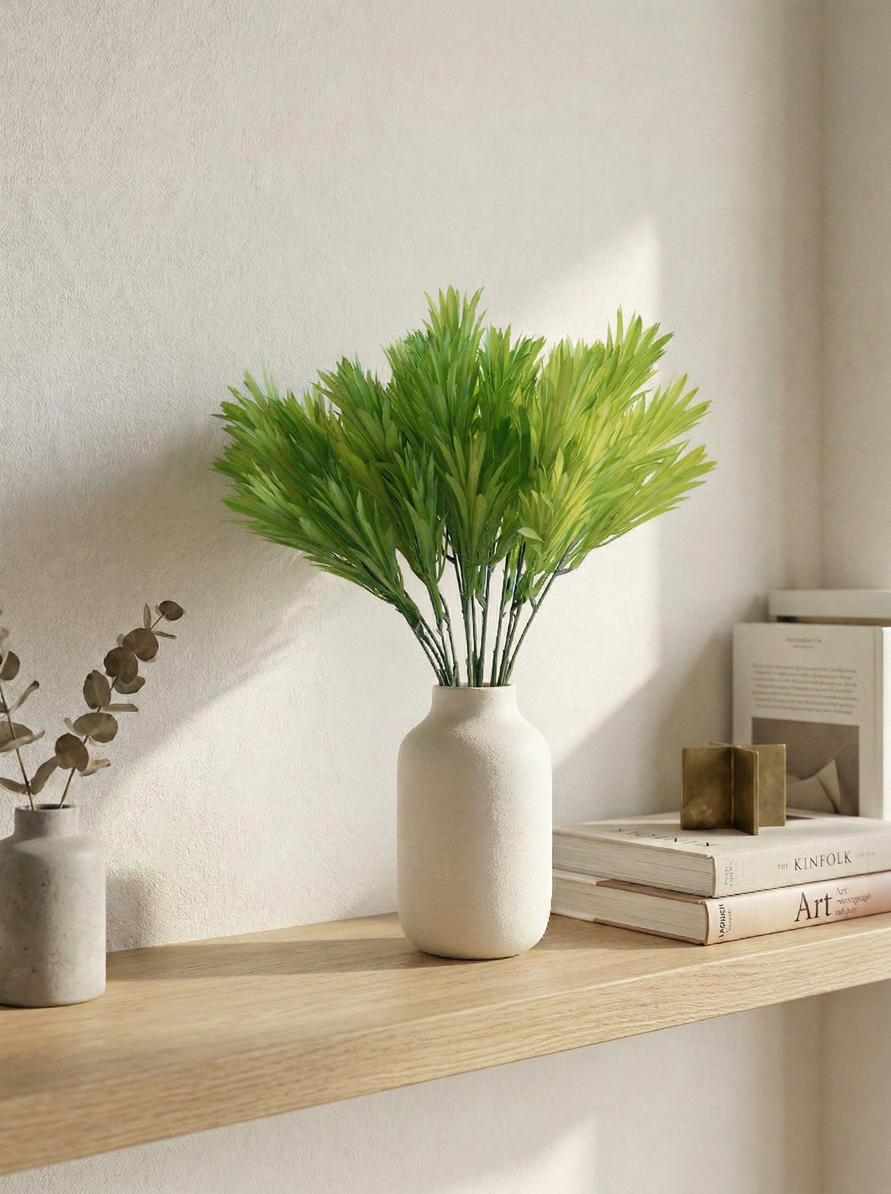 Artificial Yew leaf Bunch (Set of 3)