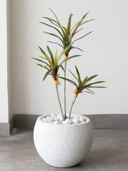 Artificial Dracaena Trio Plant 2.3ft