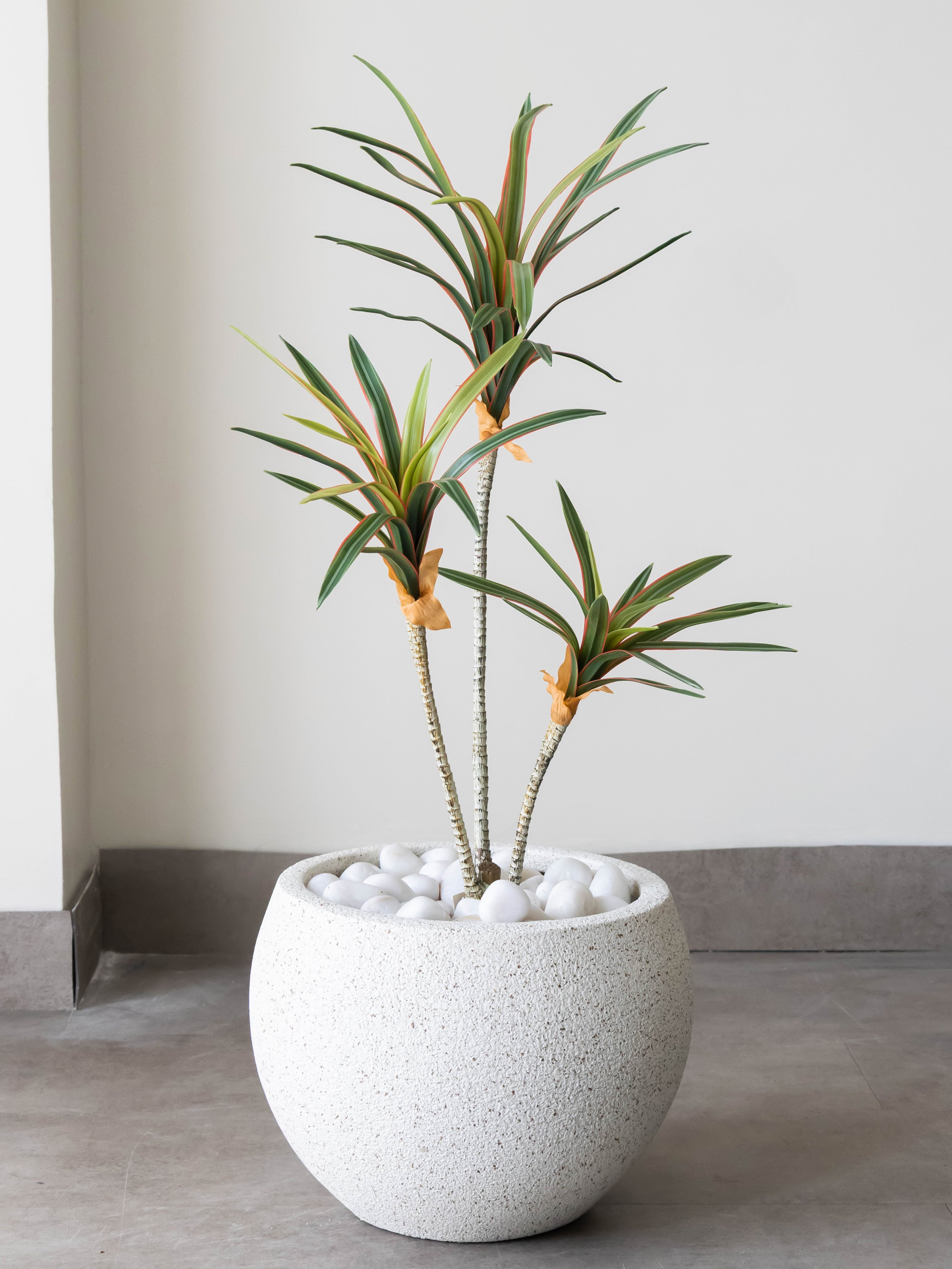 Artificial Dracaena Trio Plant 2.3ft