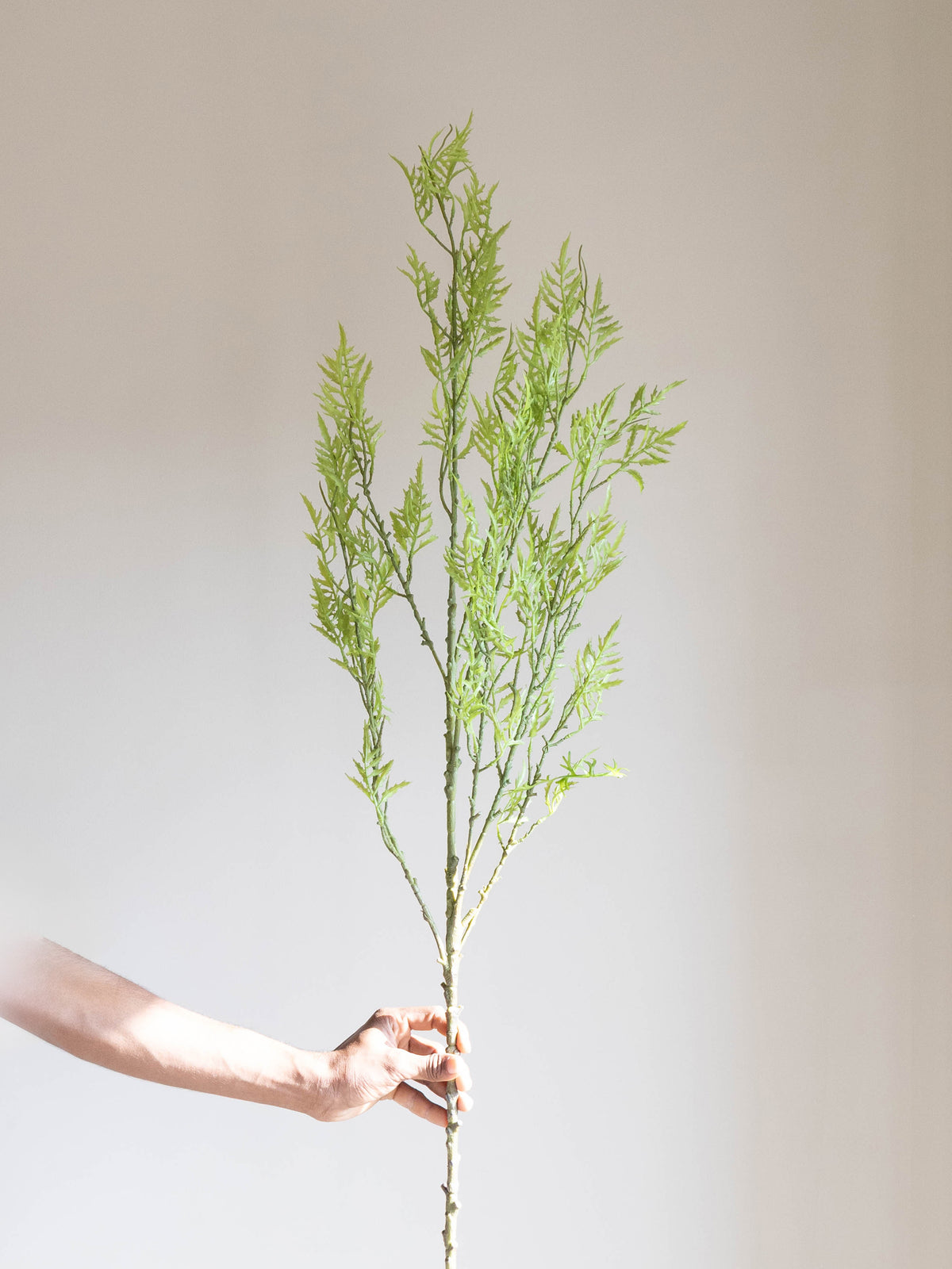 Artificial Feather Fern Stem 4.2ft