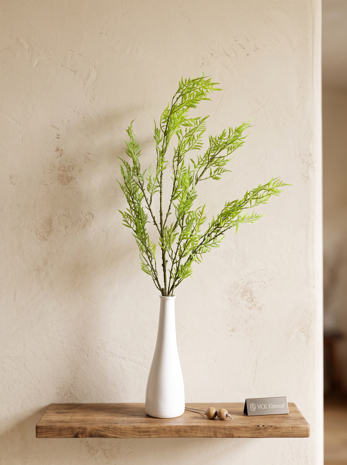 Artificial Feather Fern Stem 4.2ft