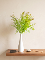 Artificial Fine Leaf Bush Stem 3.5ft