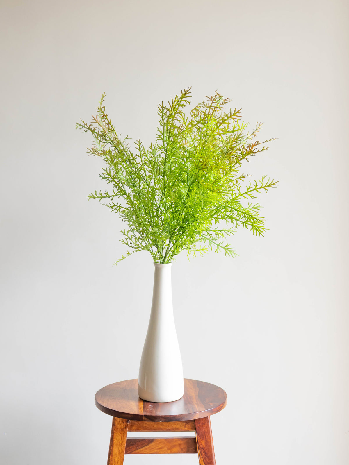 Artificial Fine Leaf Bush Stem 3.5ft