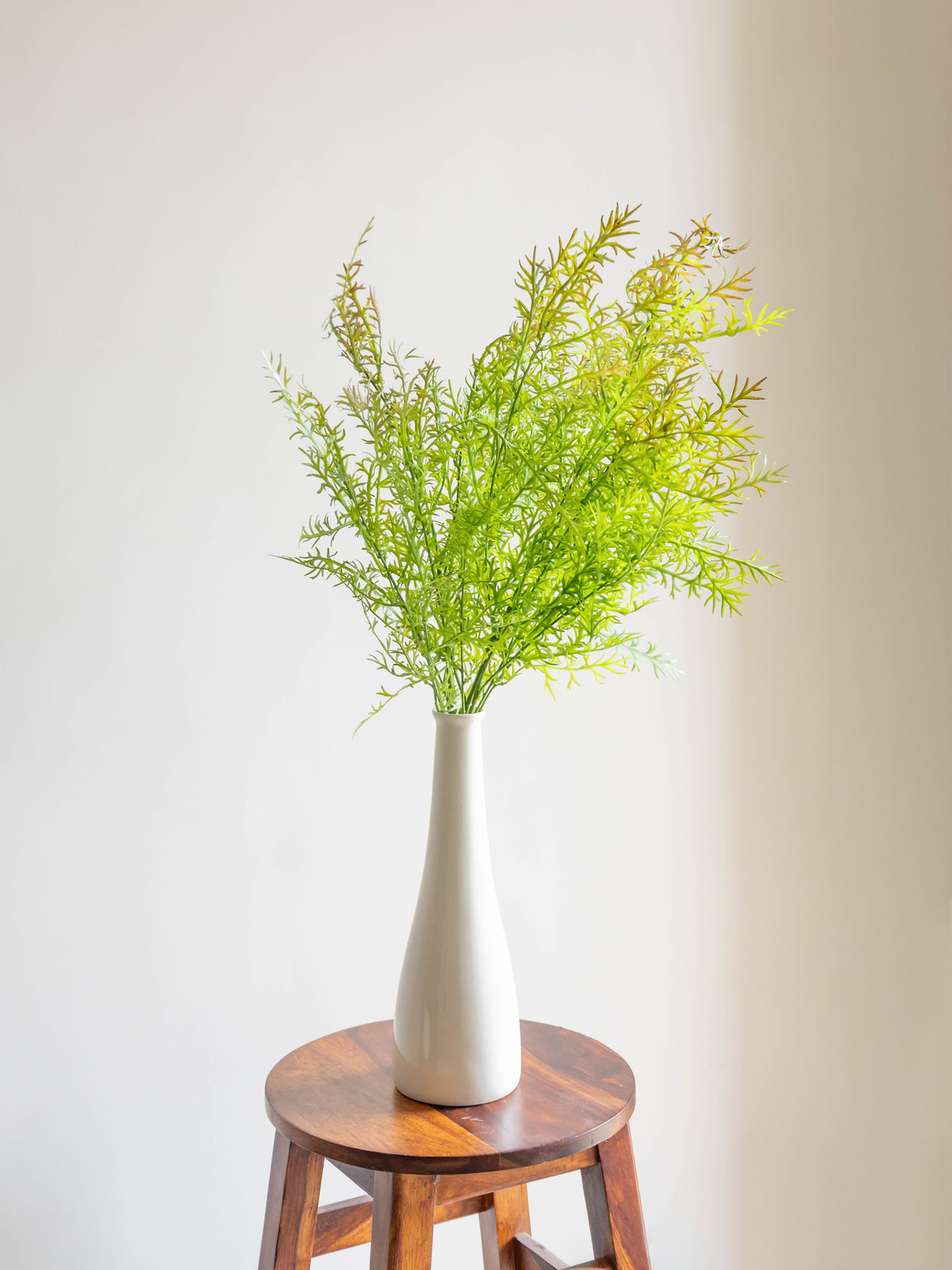 Artificial Fine Leaf Bush Stem 3.5ft