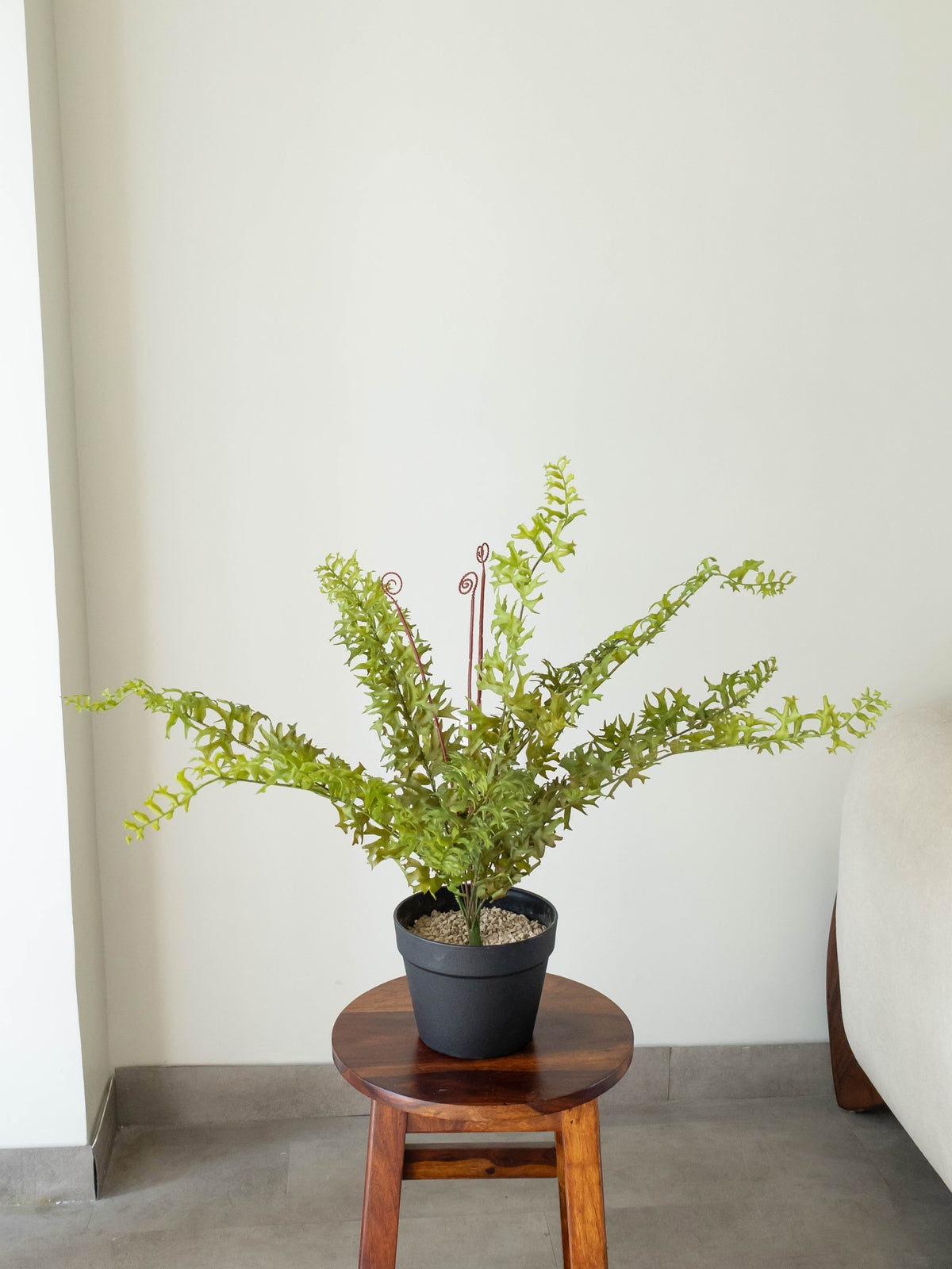 Artificial Wild Ripple Fern Plant 2.2ft